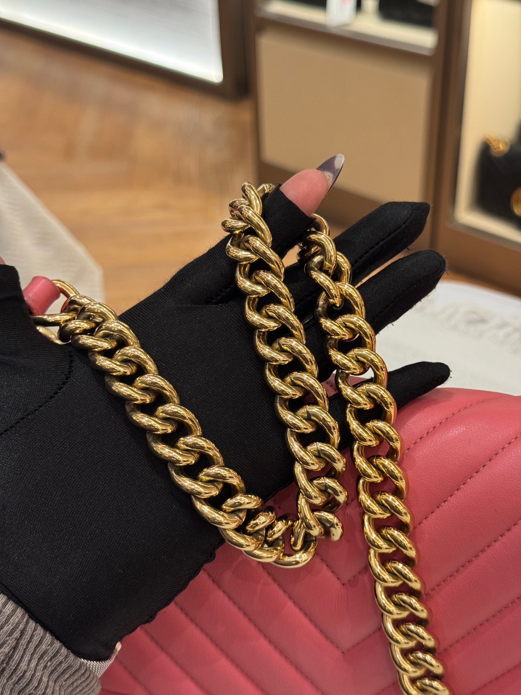 Chanel Boy Medium Chevron