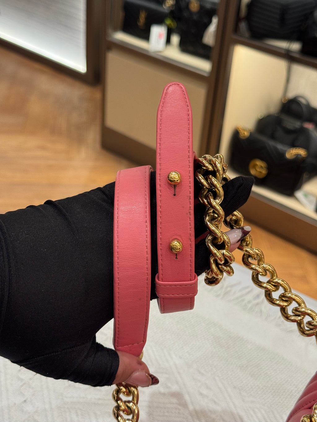 Chanel Boy Medium Chevron