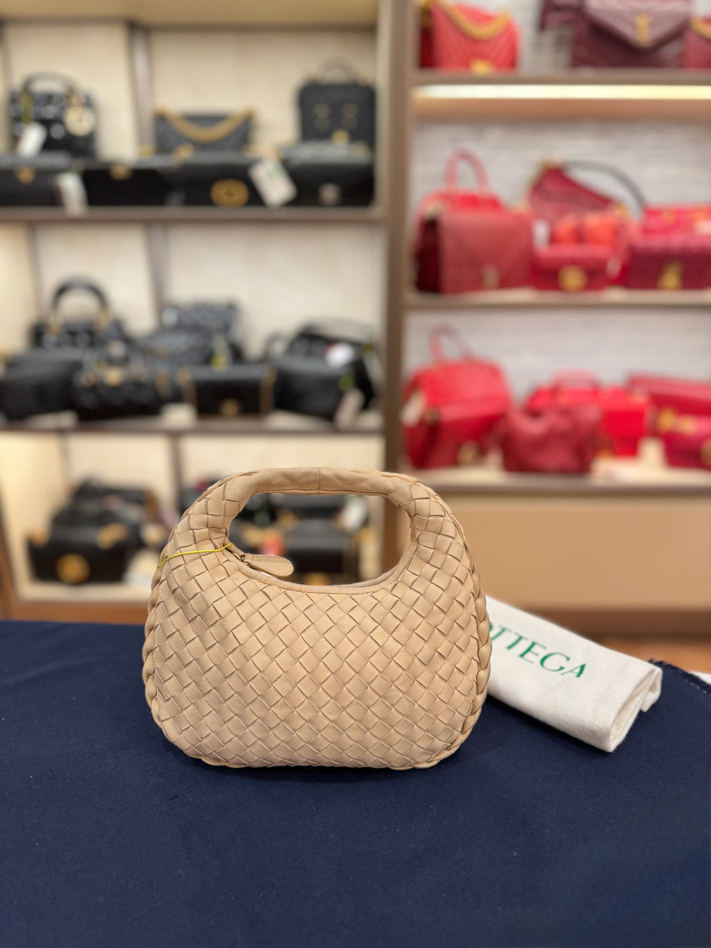 Bottega Veneta Handbag Cream (Porridge)