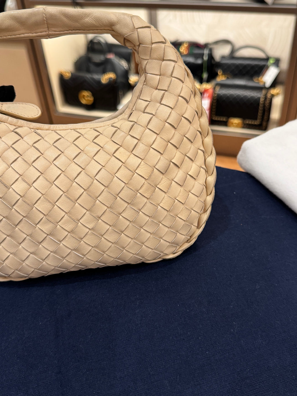 Bottega Veneta Handbag Cream (Porridge)