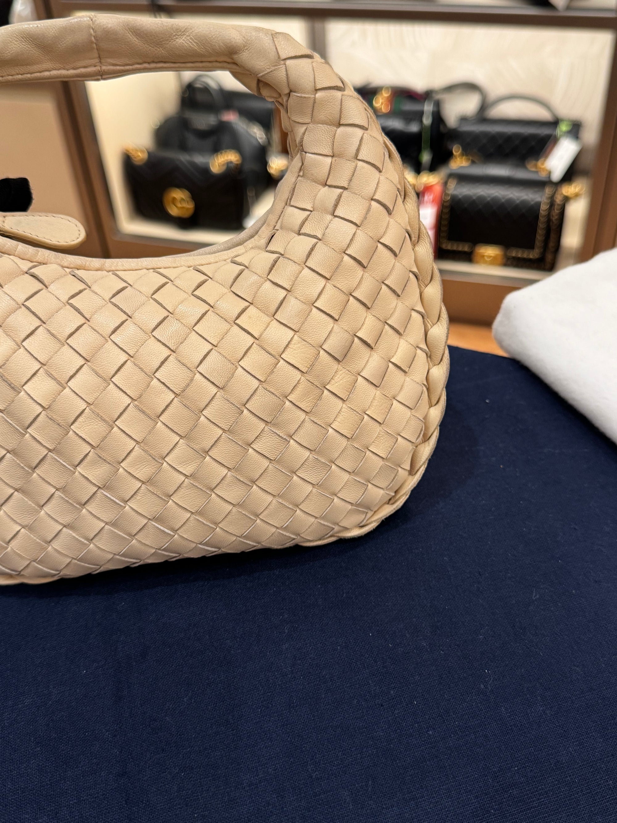 Bottega Veneta Handbag Cream (Porridge)