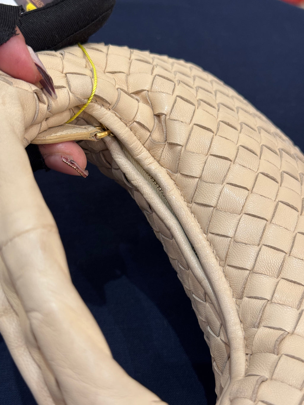 Bottega Veneta Handbag Cream (Porridge)