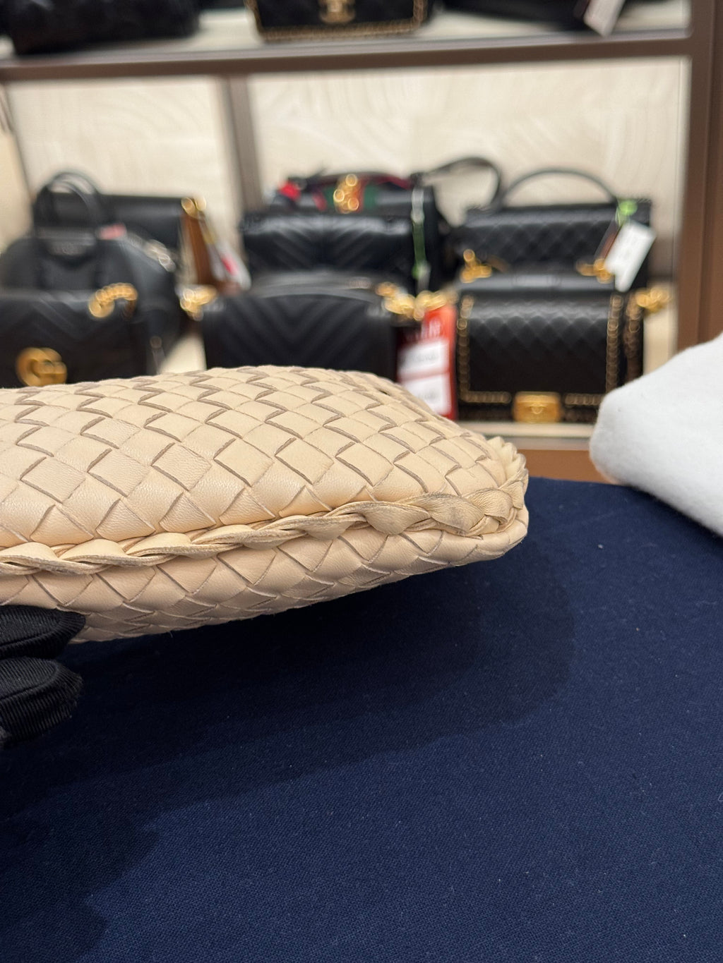 Bottega Veneta Handbag Cream (Porridge)