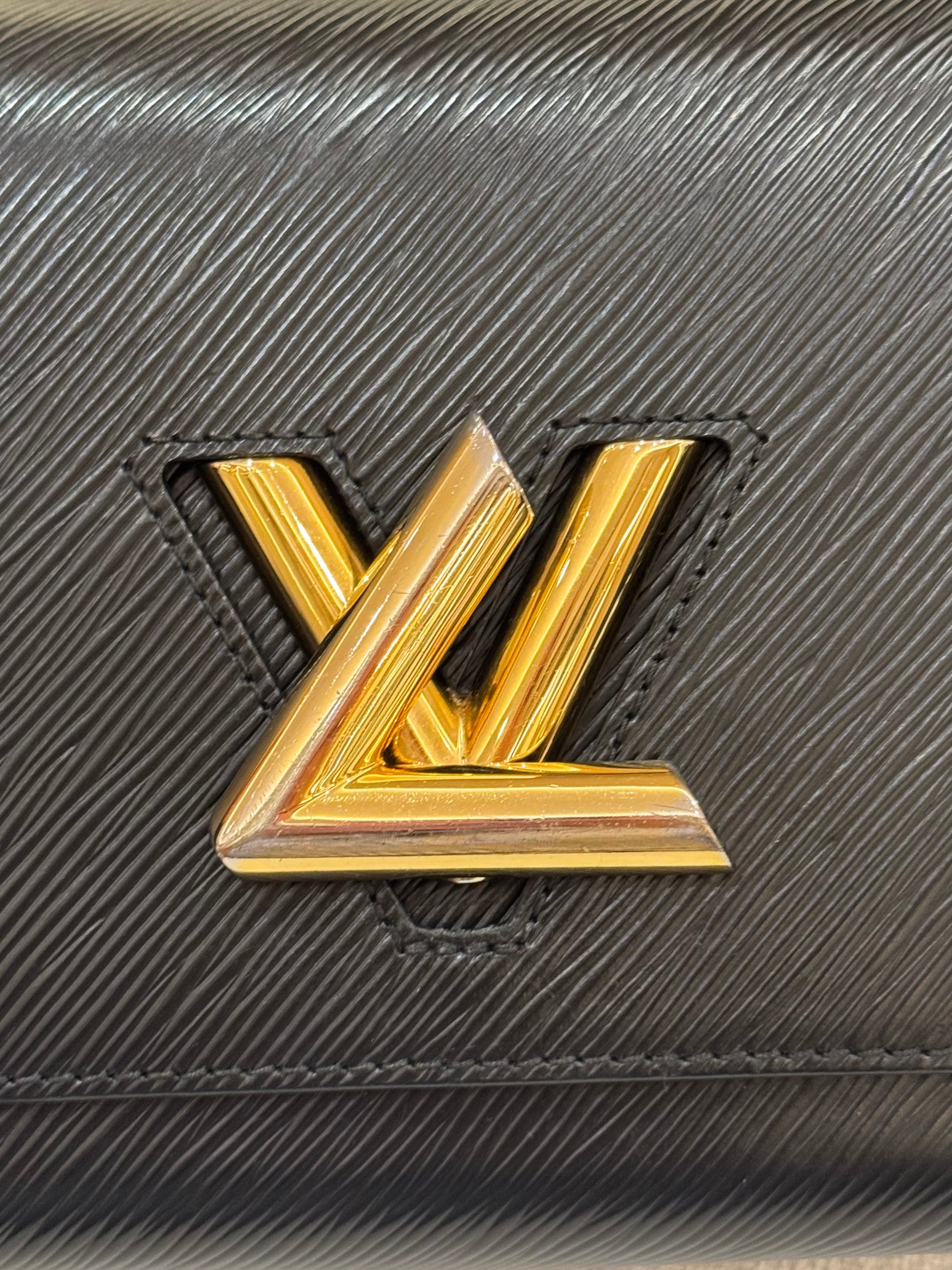 Louis Vuitton Twist Epi Leather MM Black