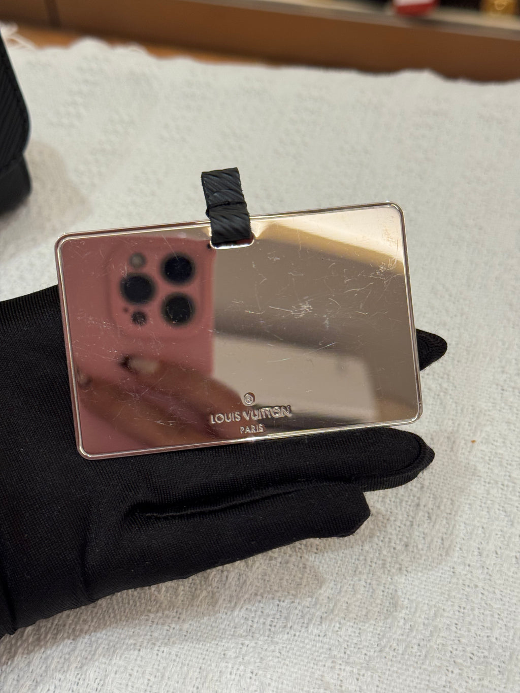 Louis Vuitton Twist Epi Leather MM Black
