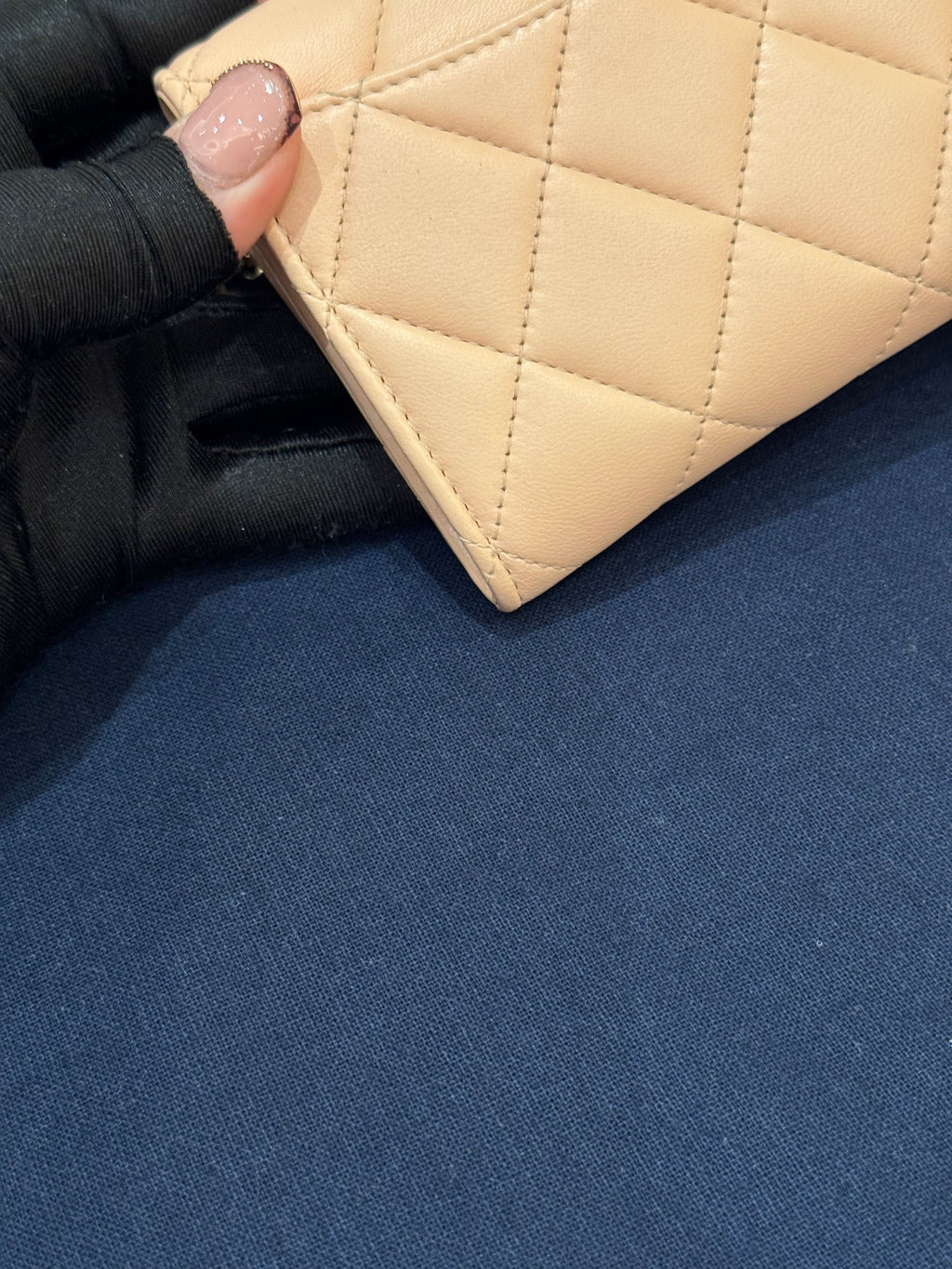 Chanel Claasic Cardholder On Chain Pink