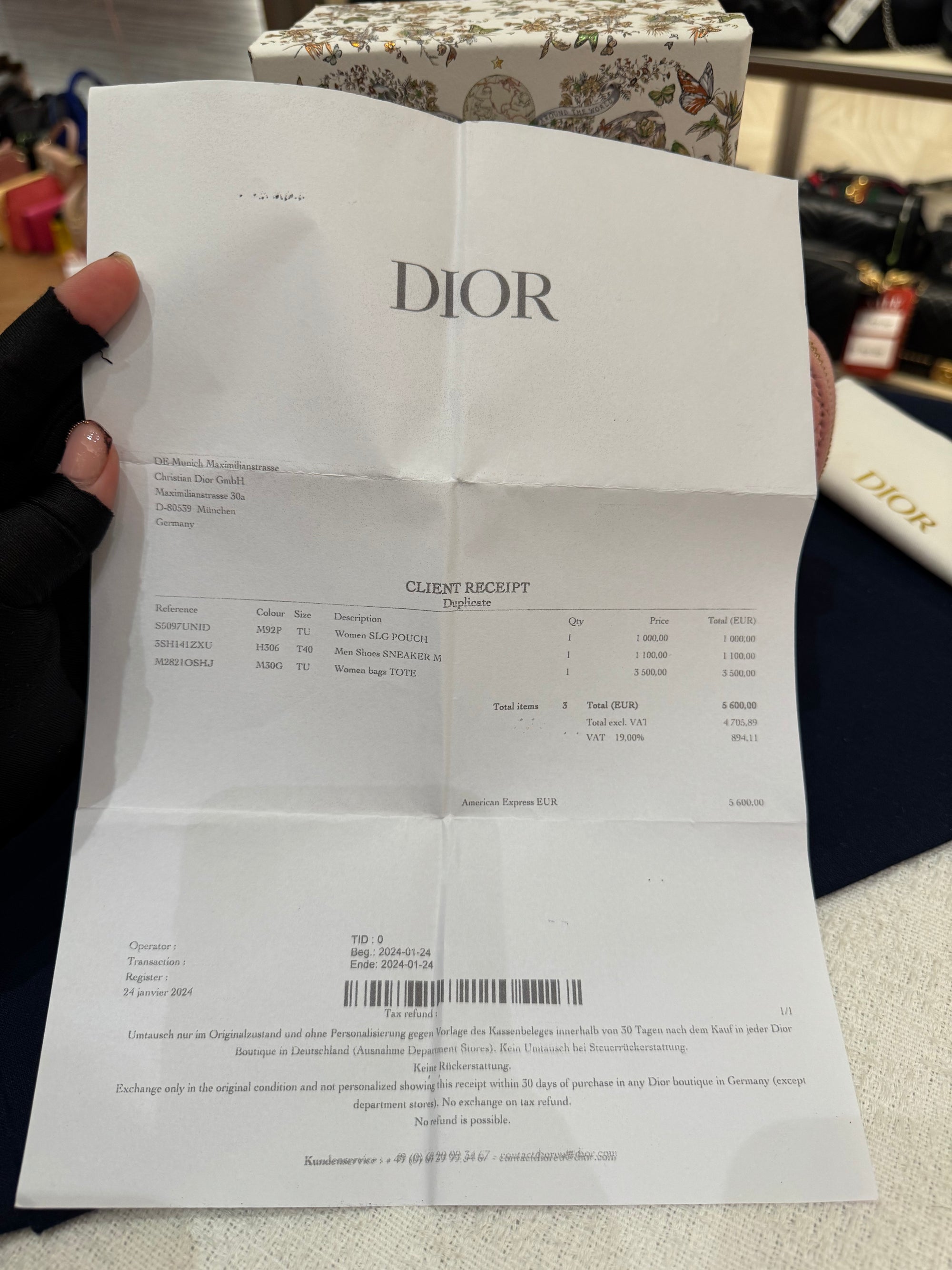 Dior Caro Chain Pouch Heart Pink