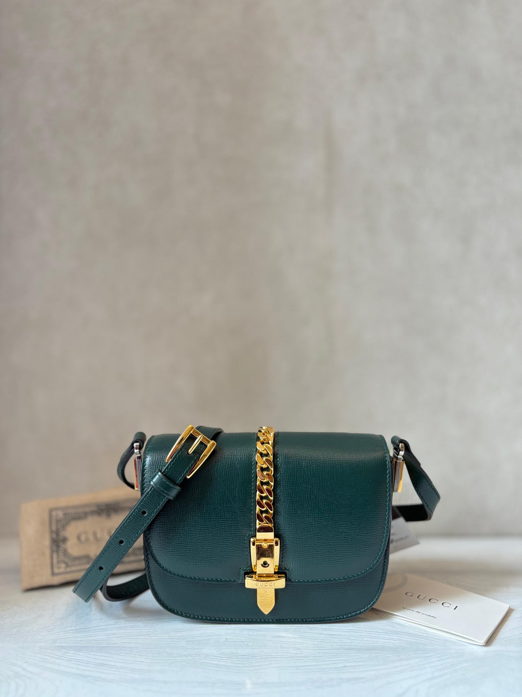 Gucci Sylvie Mini Emerald Green