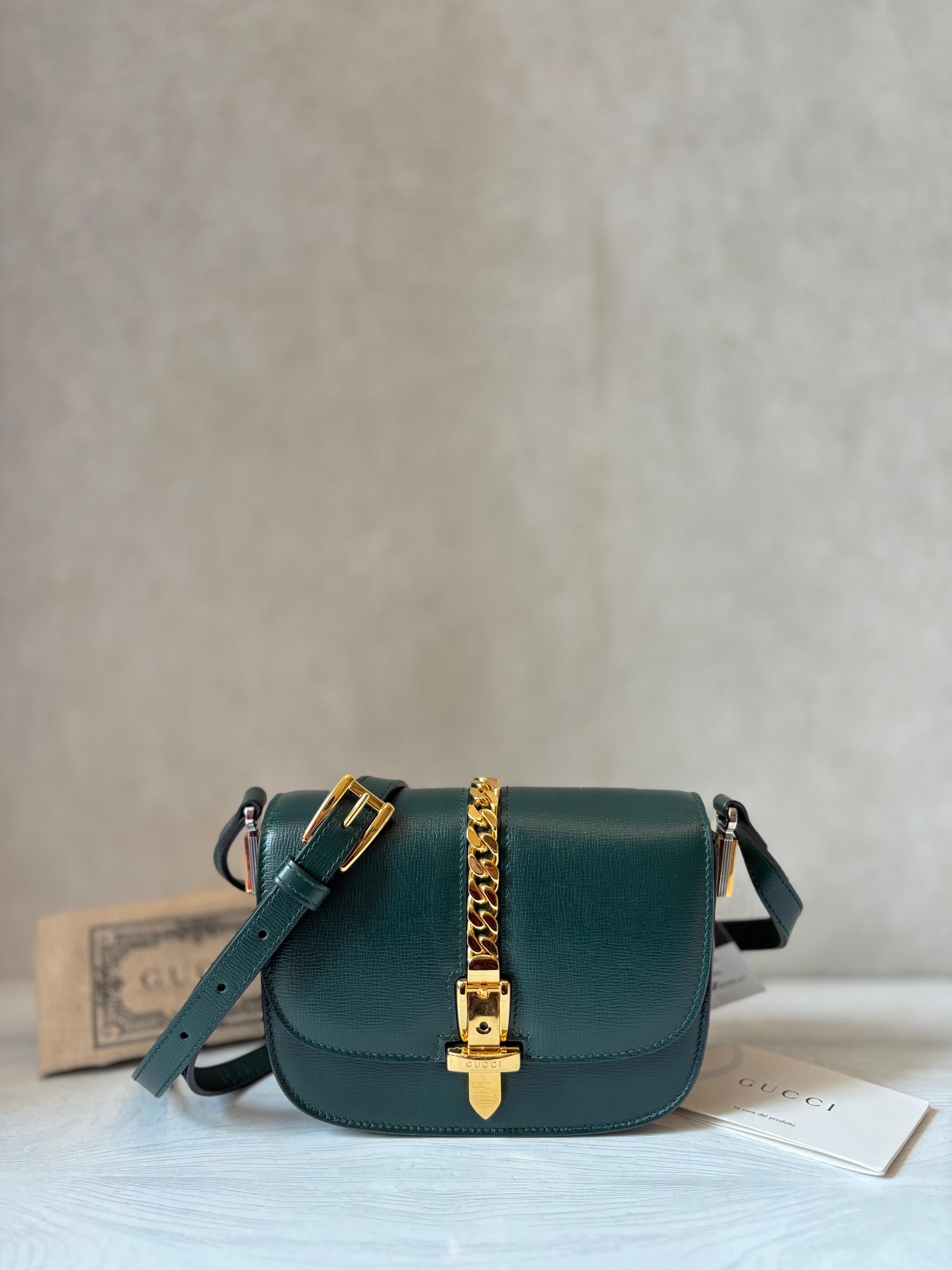 Gucci Sylvie Mini Emerald Green