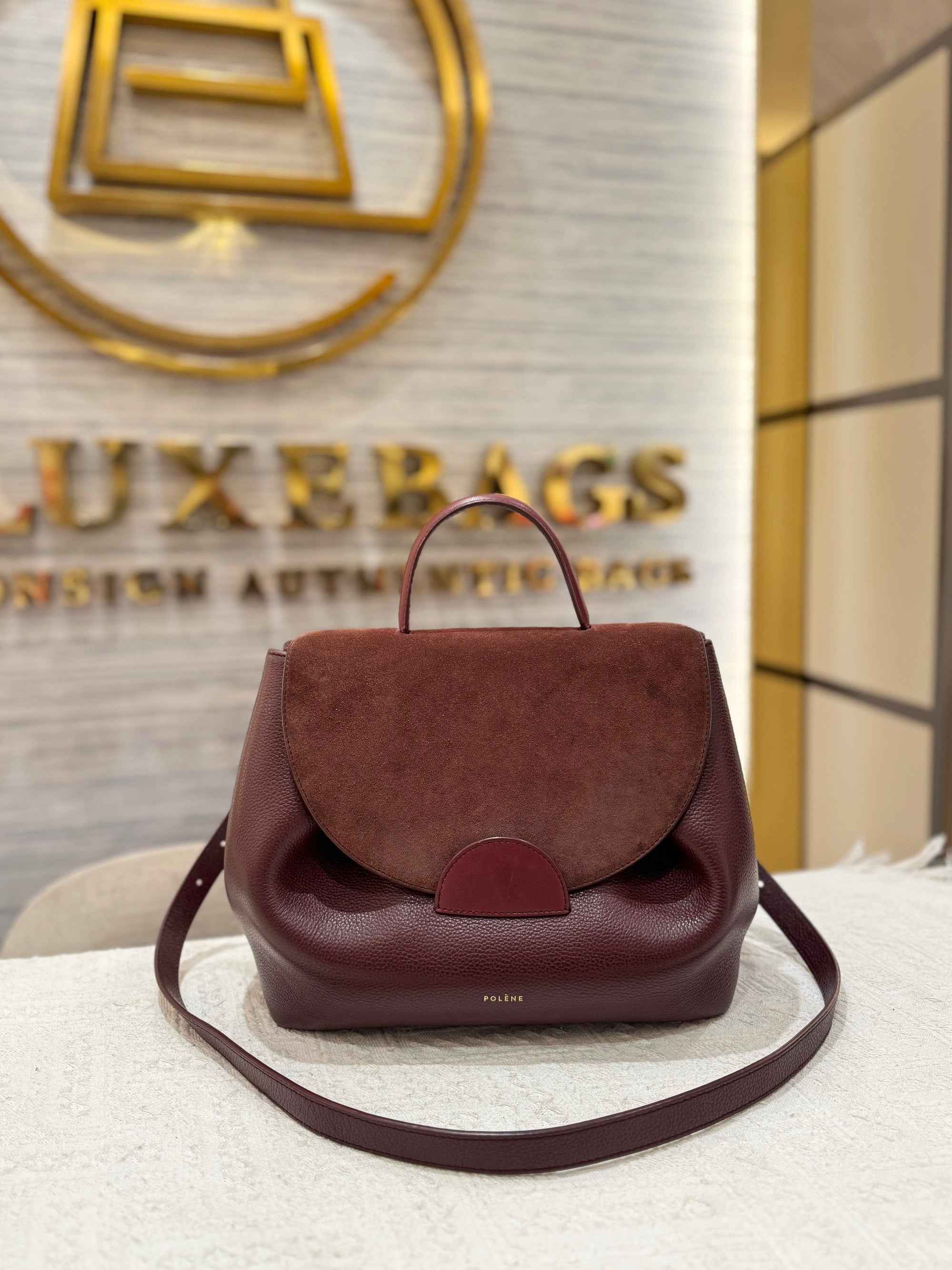 Polene Numero Un Medium Burgundy