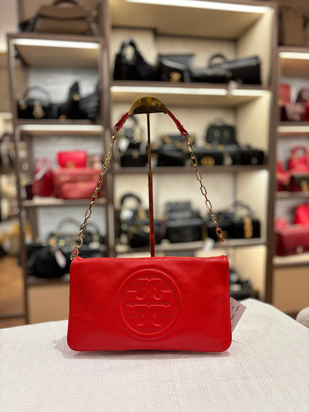 Tory Burch Bombe Eva Clutch