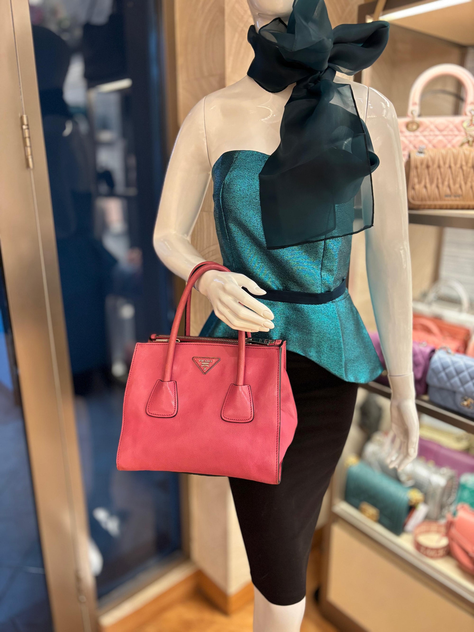 Prada 2way Double Zipper