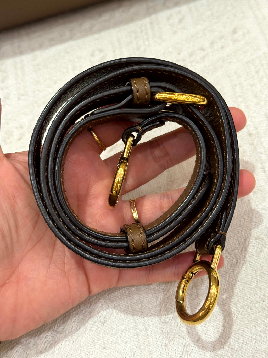 Fendi Peekaboo Medium Brown