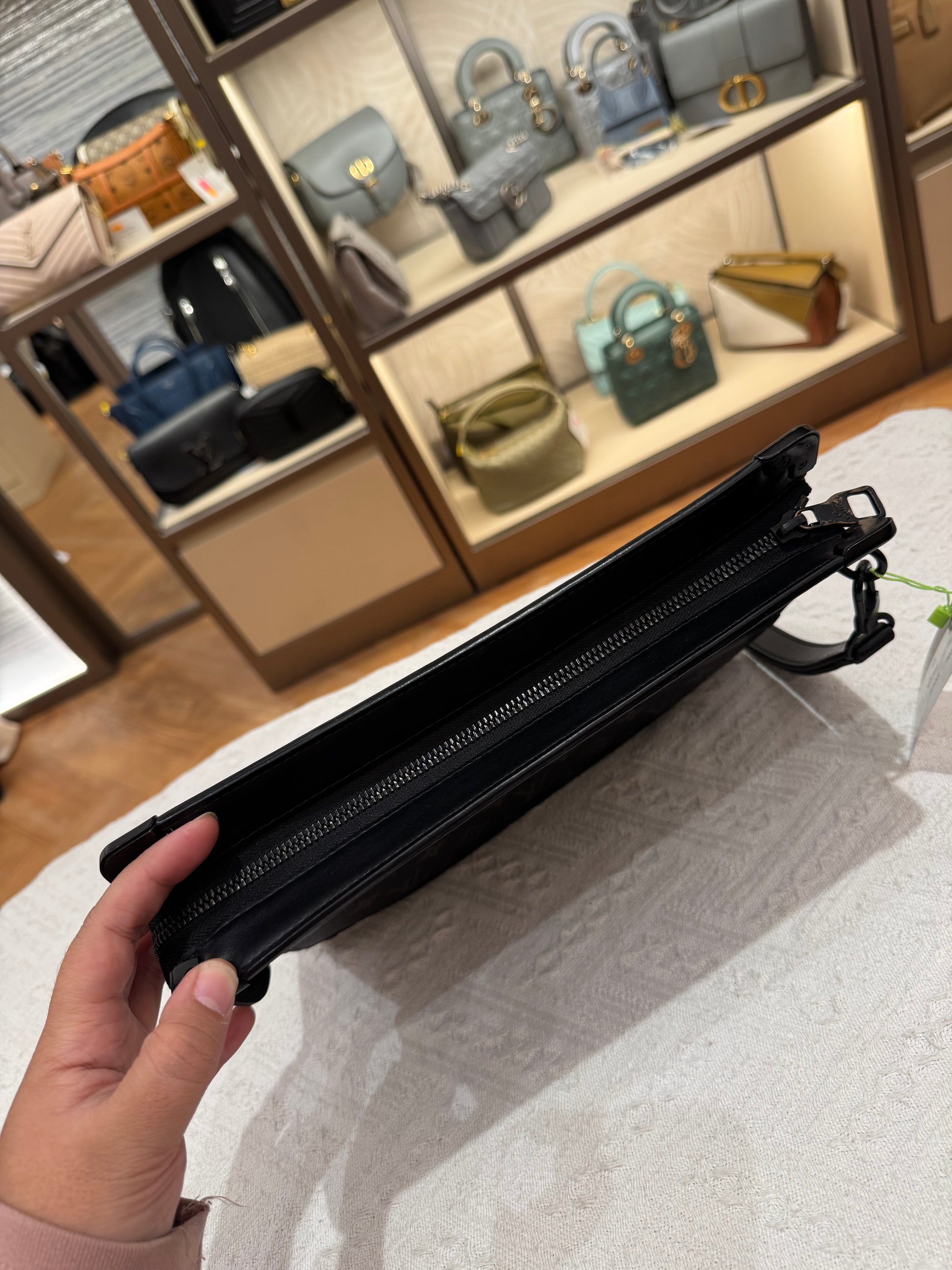 Louis Vuitton Trunk Clutch Monogram Eclipse