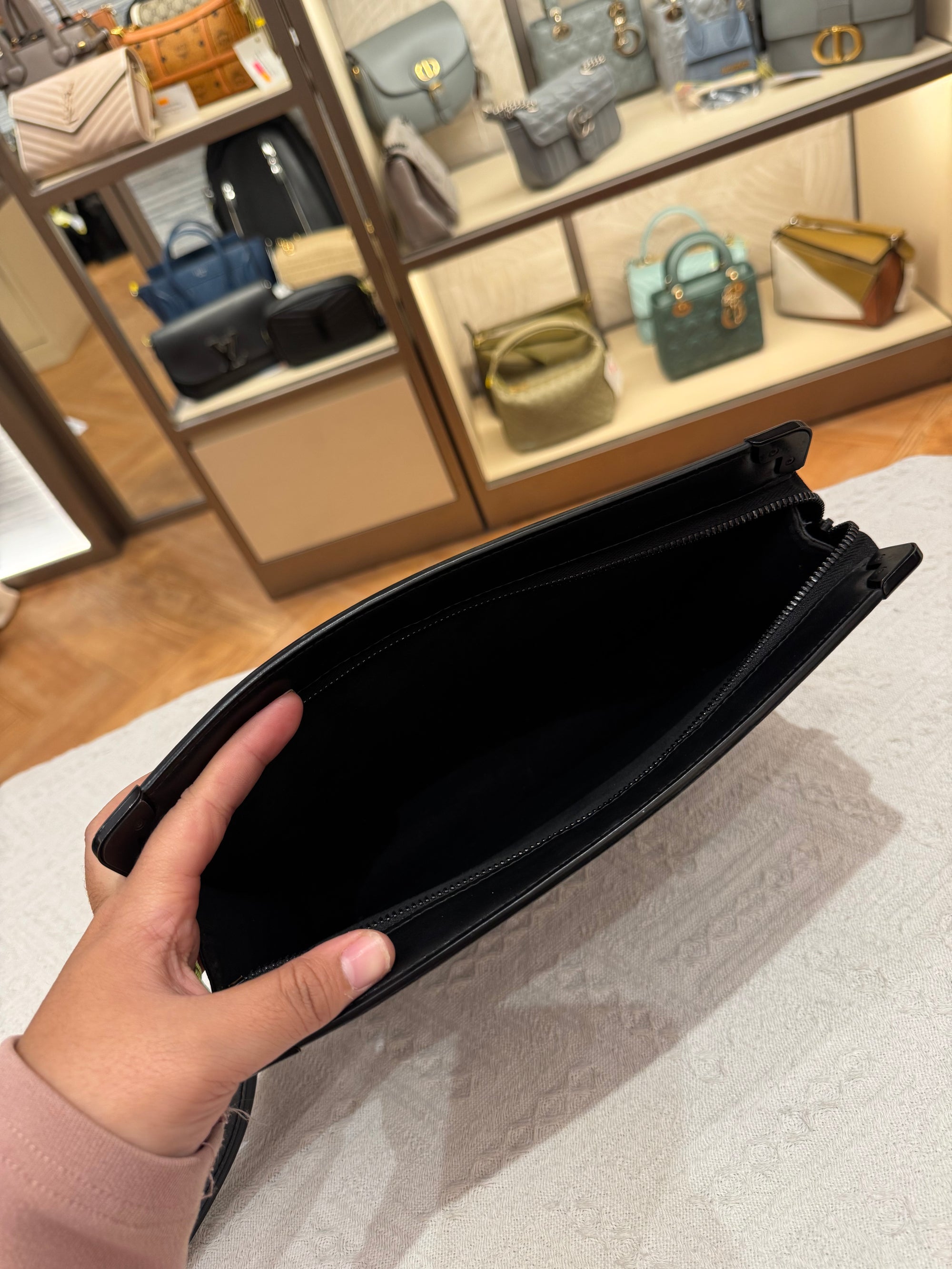 Louis Vuitton Trunk Clutch Monogram Eclipse