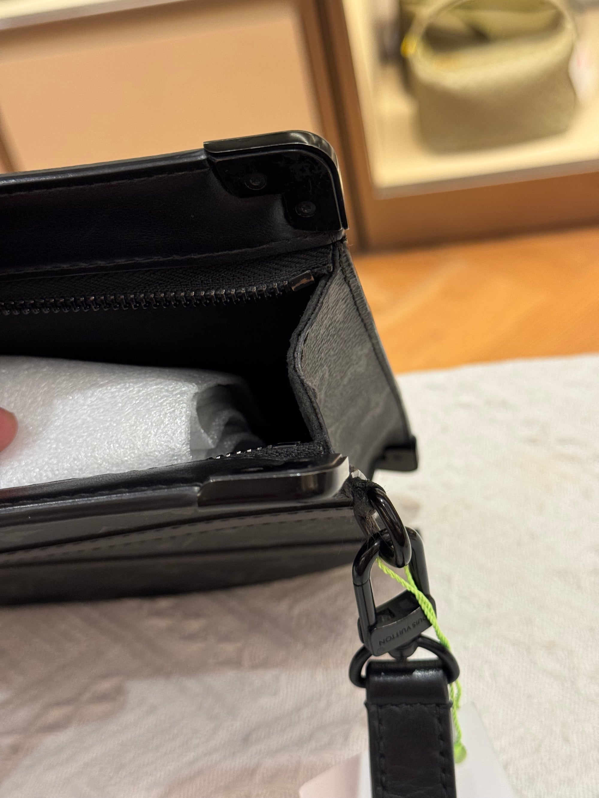 Louis Vuitton Trunk Clutch Monogram Eclipse