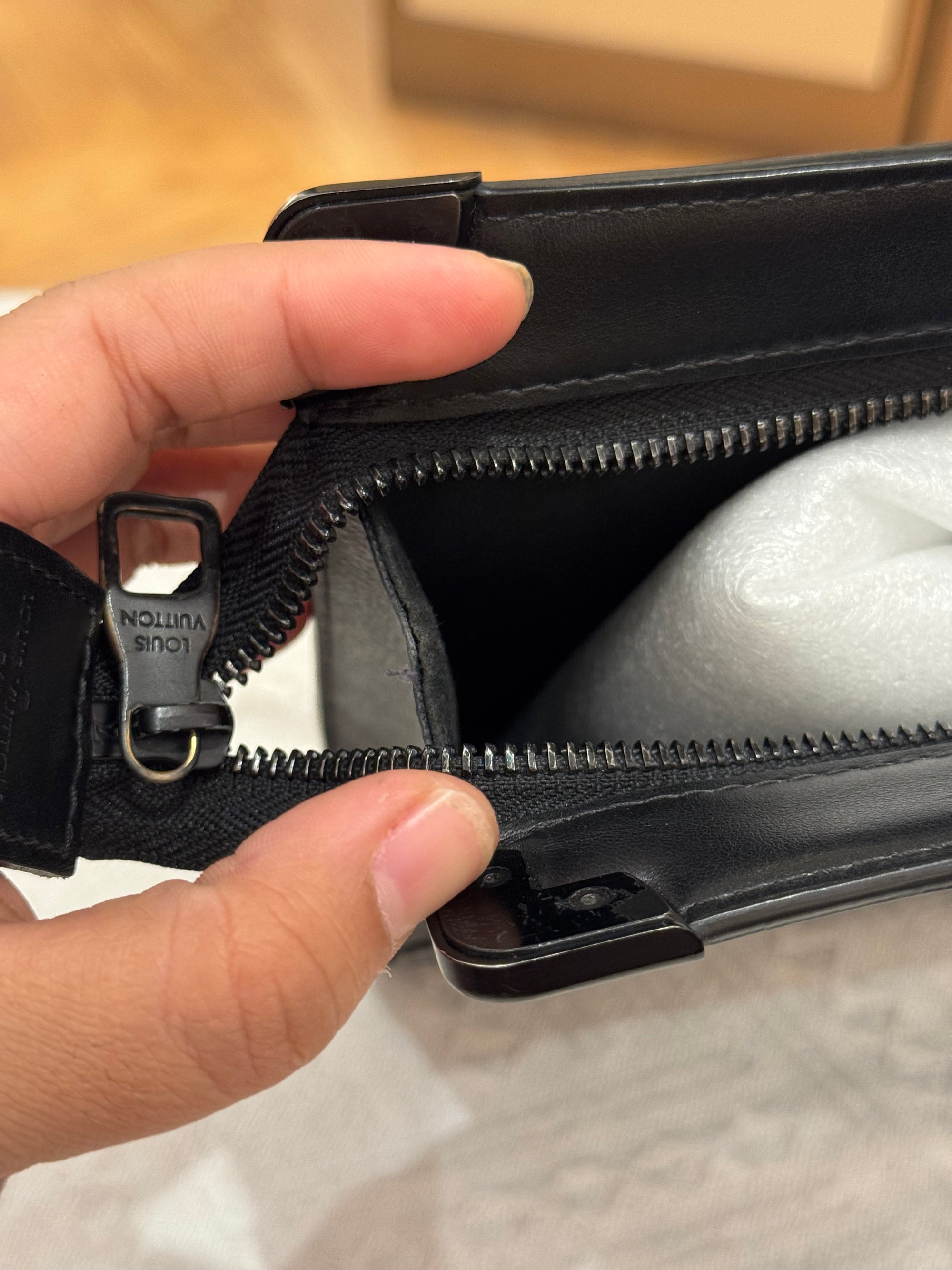 Louis Vuitton Trunk Clutch Monogram Eclipse