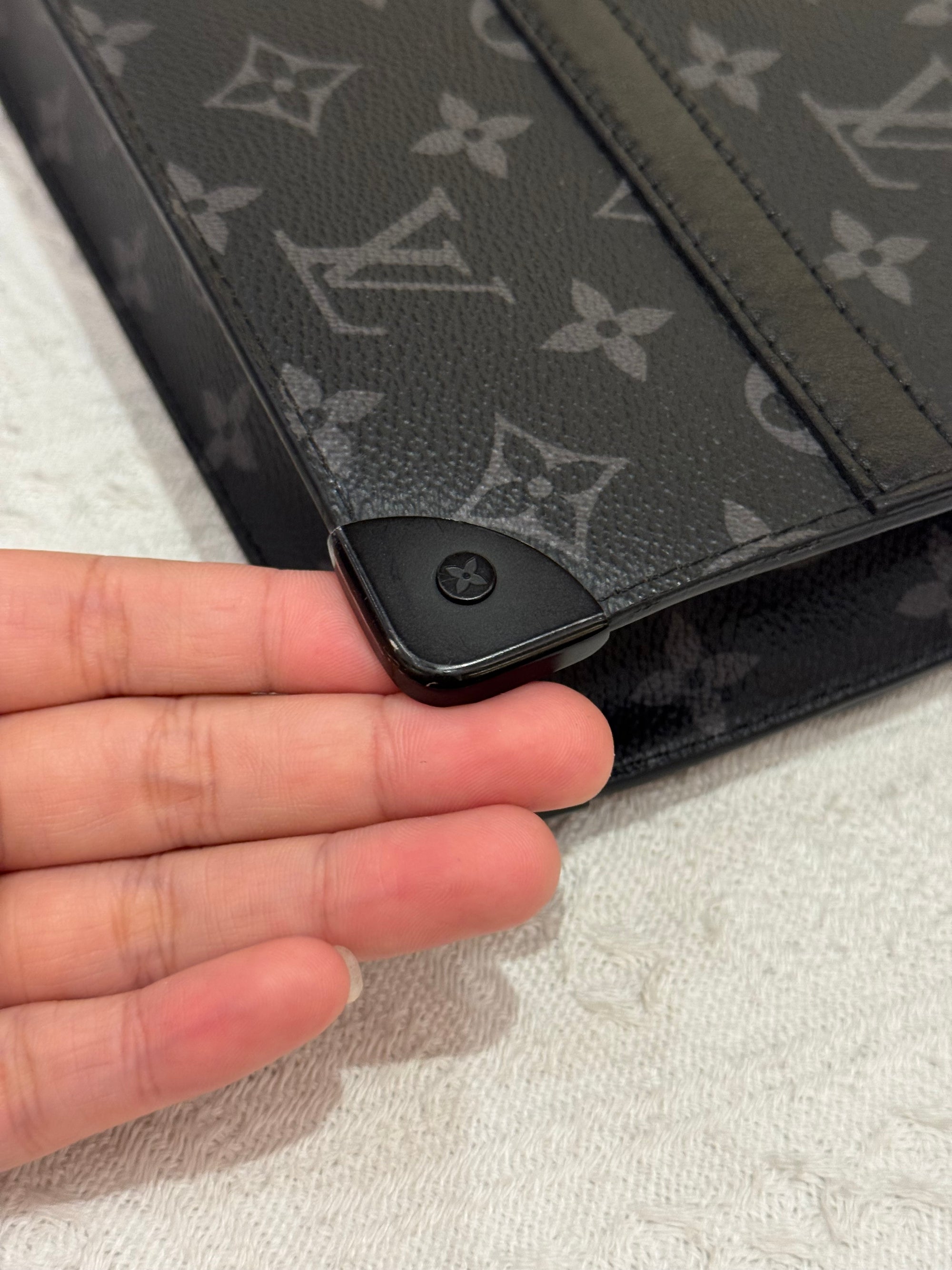 Louis Vuitton Trunk Clutch Monogram Eclipse