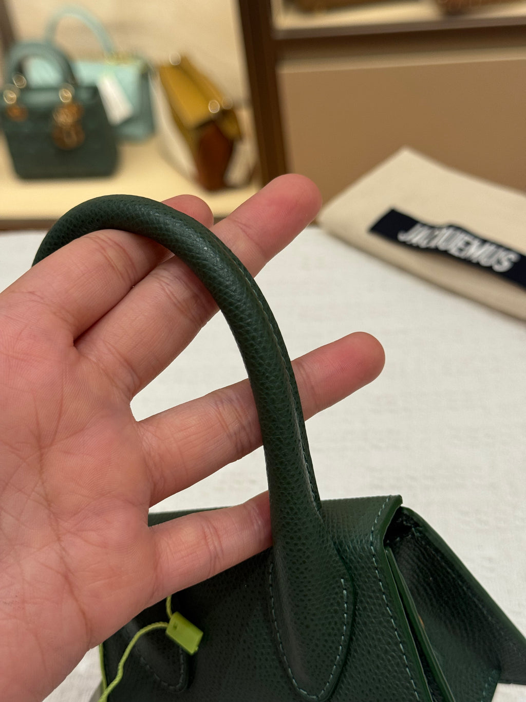 Jacquemus Le Chiquito Mini Green