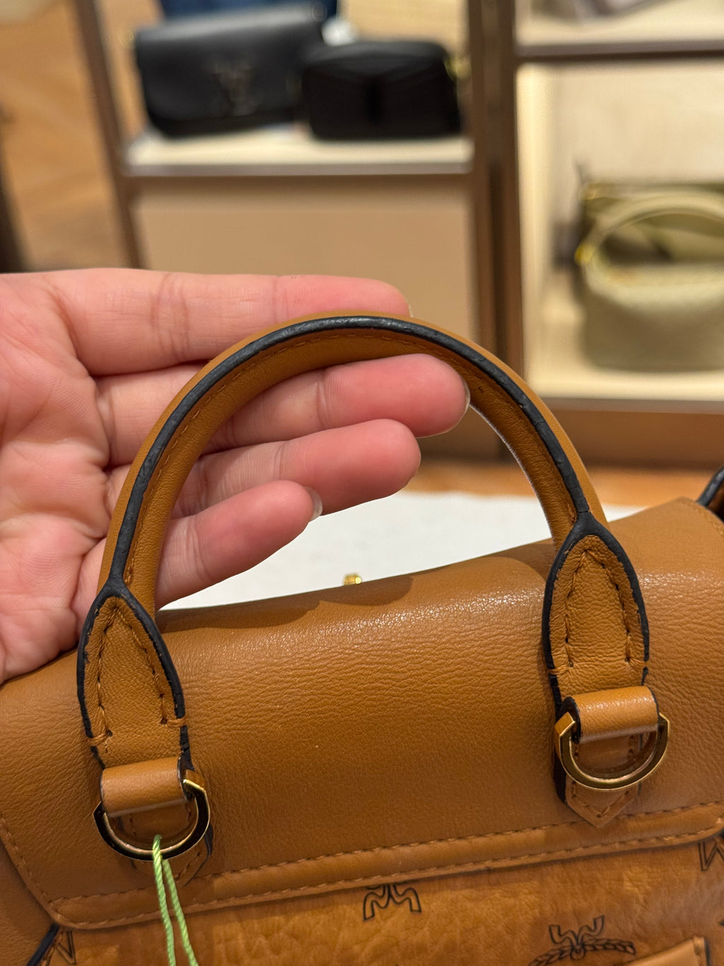 MCM Backpack Cognac