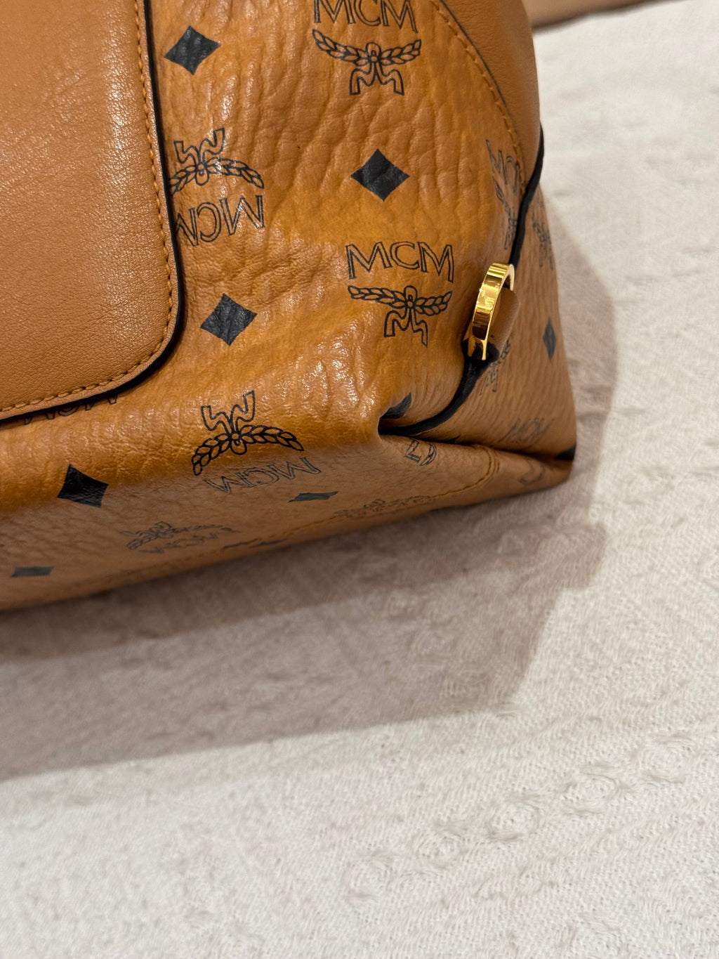 MCM Backpack Cognac