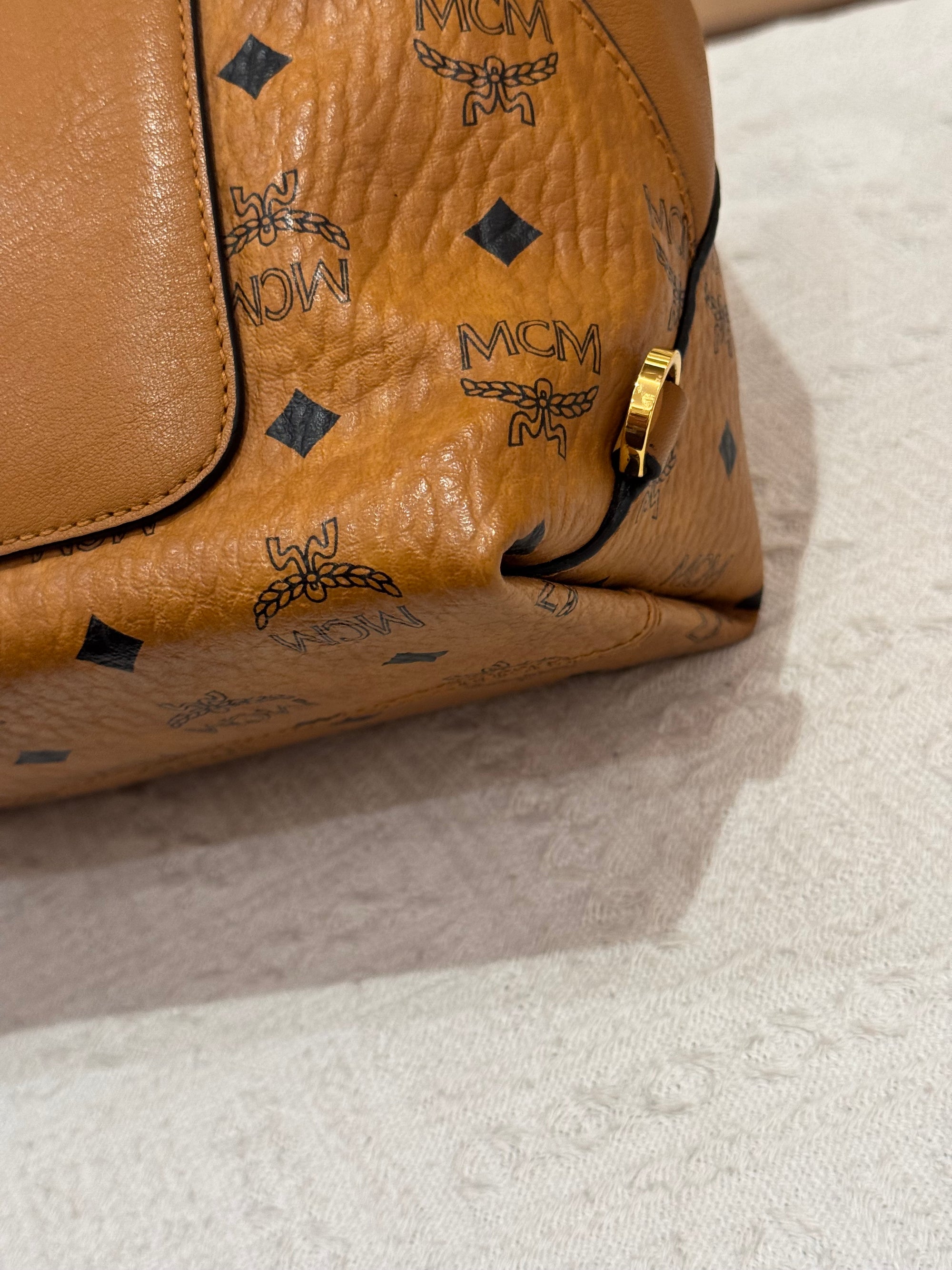 MCM Backpack Cognac
