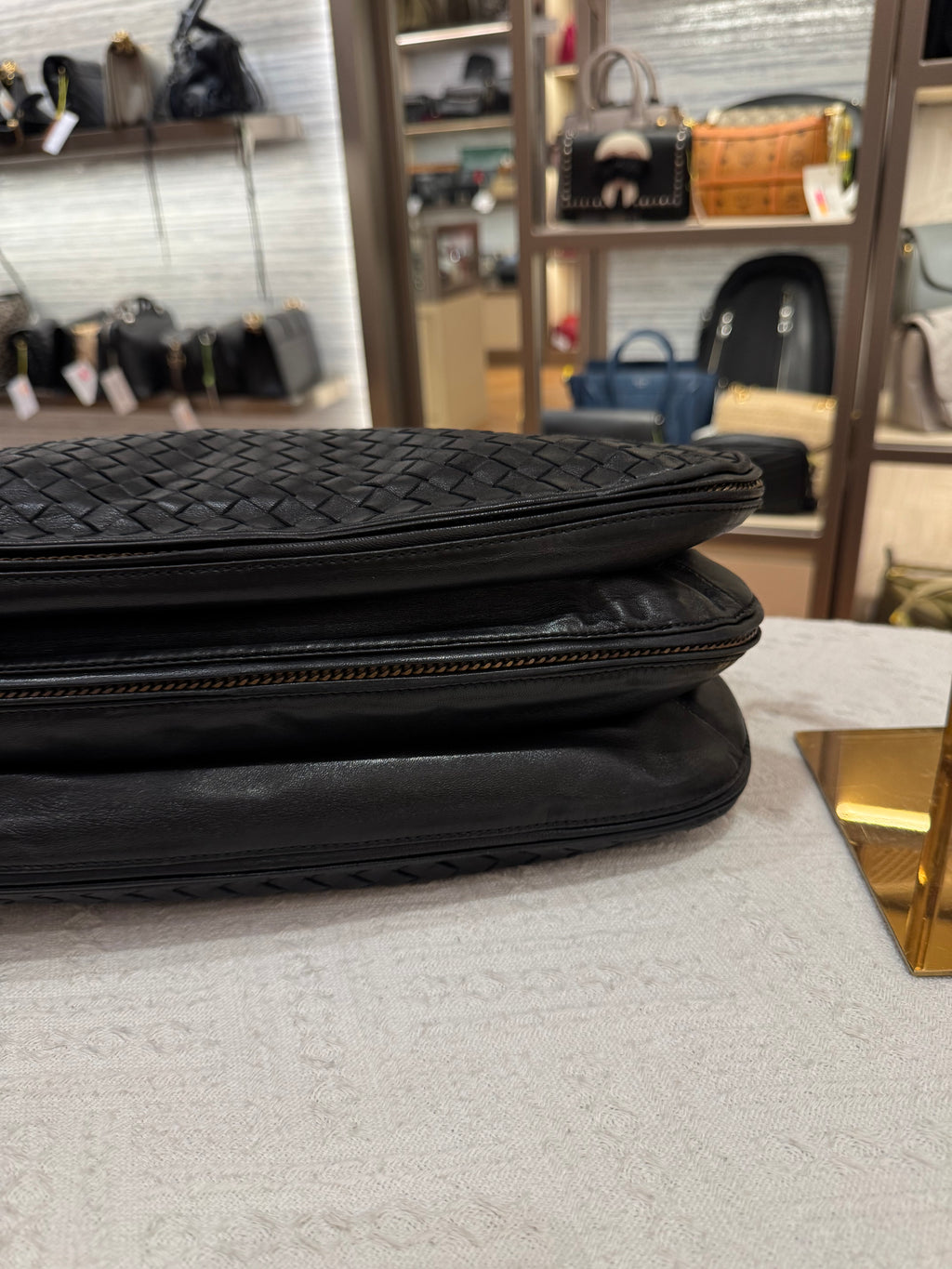 Bottega Veneta Hobo Interciato