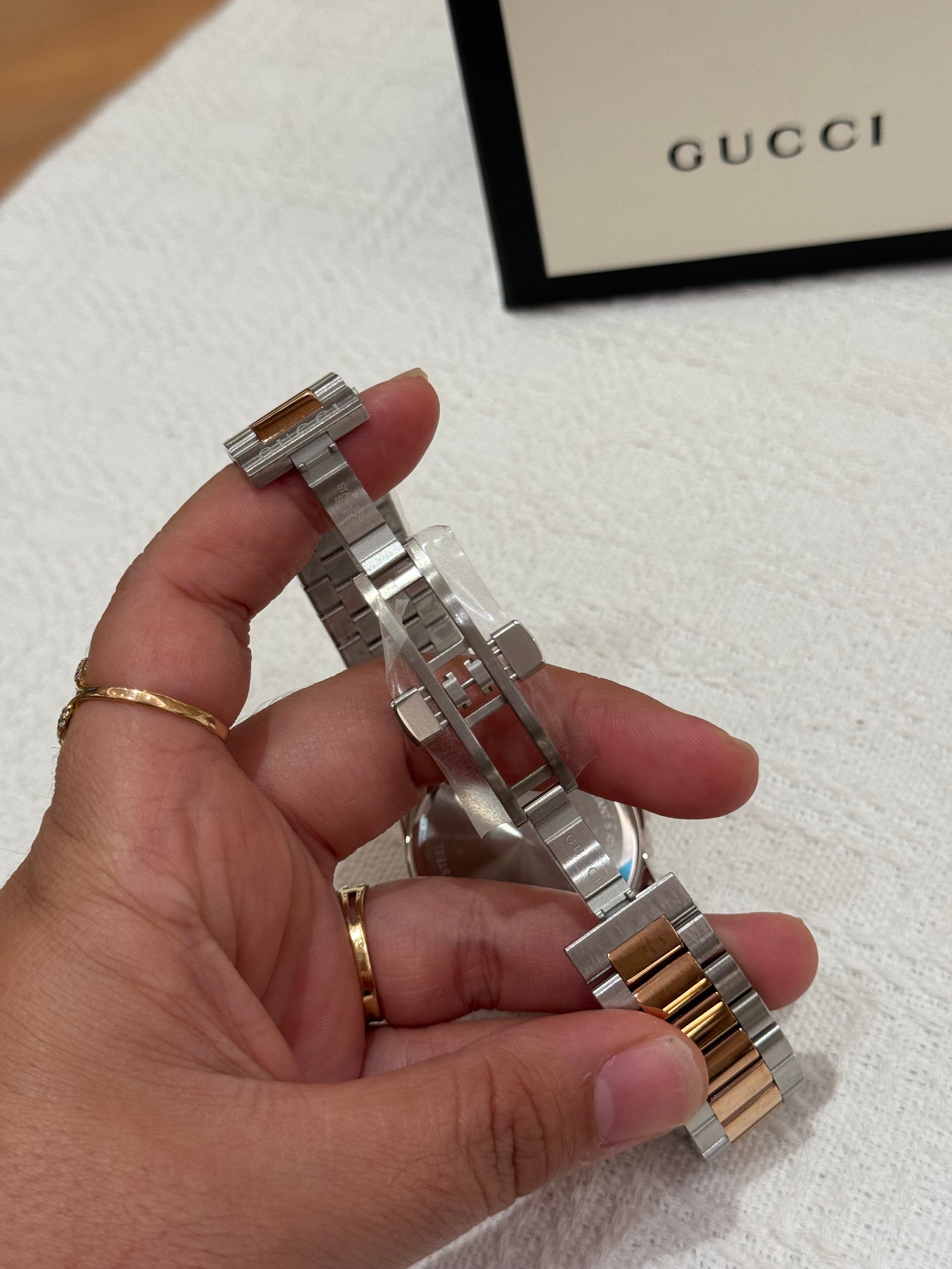Gucci Watch Two Tone Round