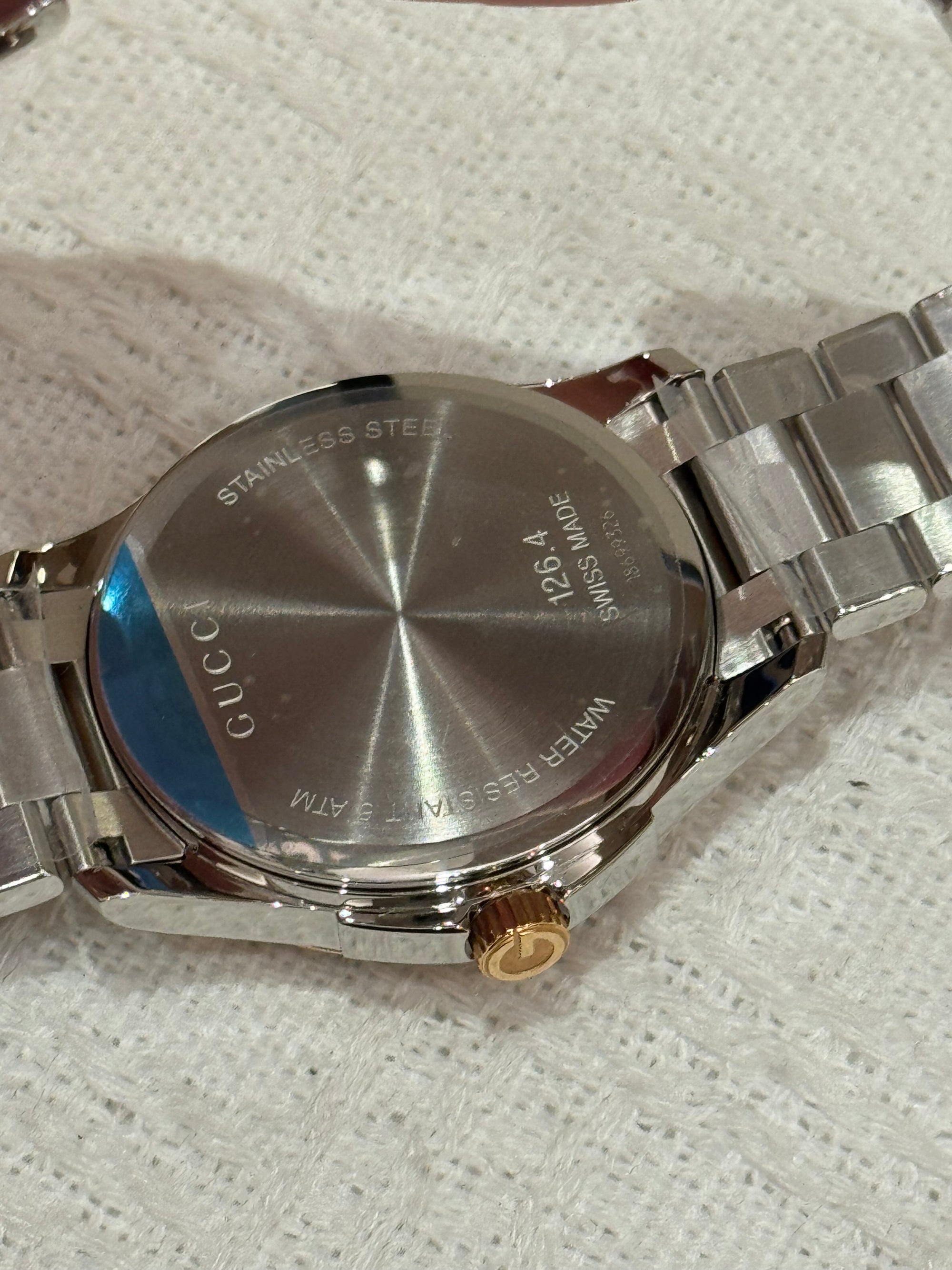 Gucci Watch Two Tone Round