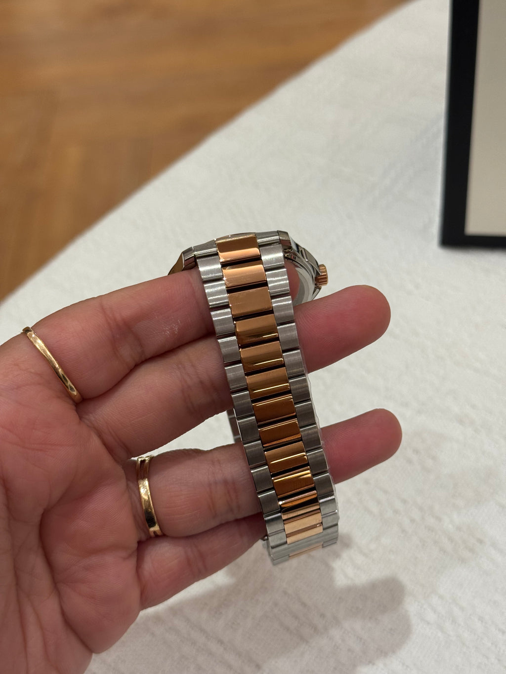 Gucci Watch Two Tone Round