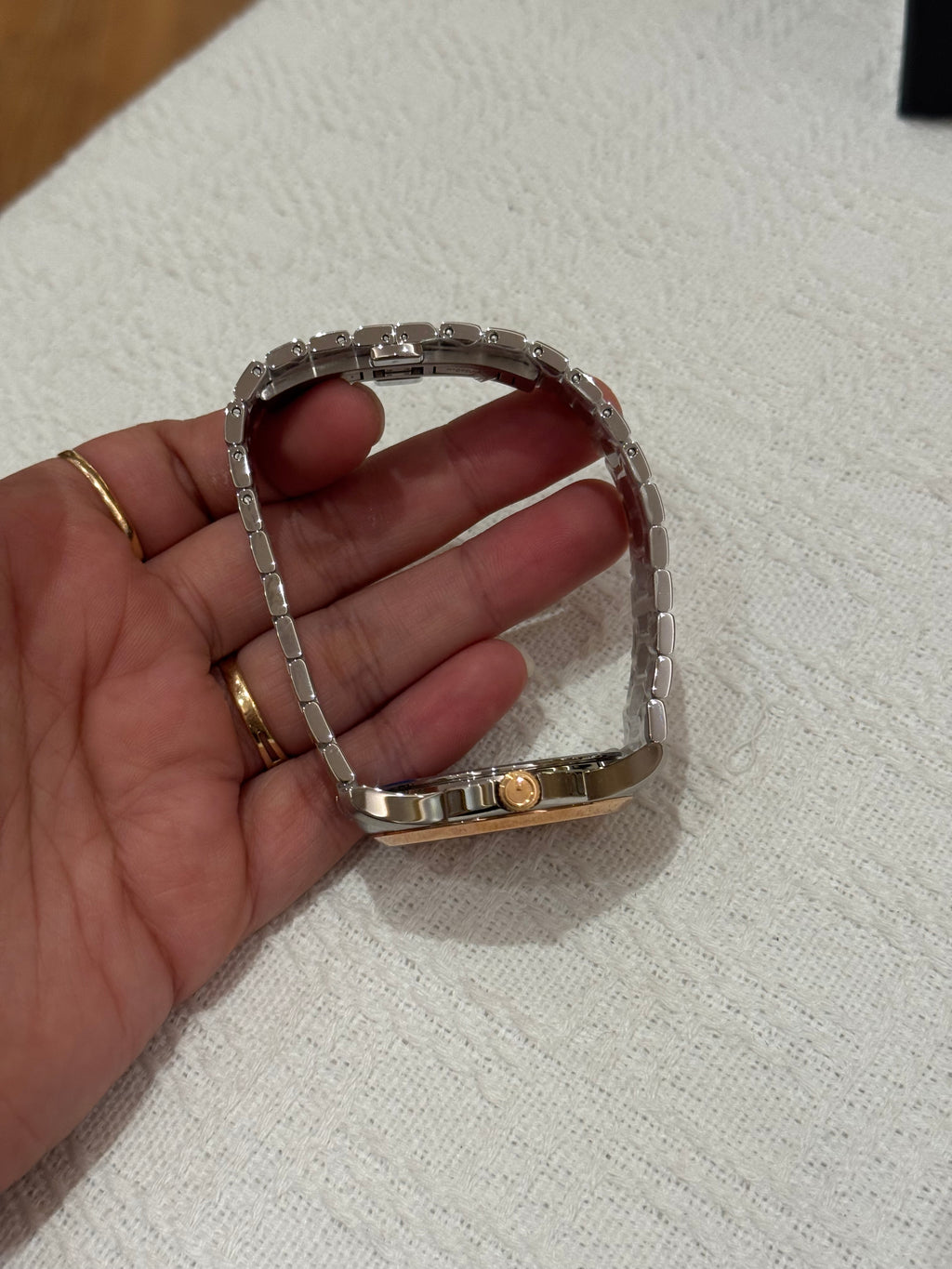 Gucci Watch Two Tone Round