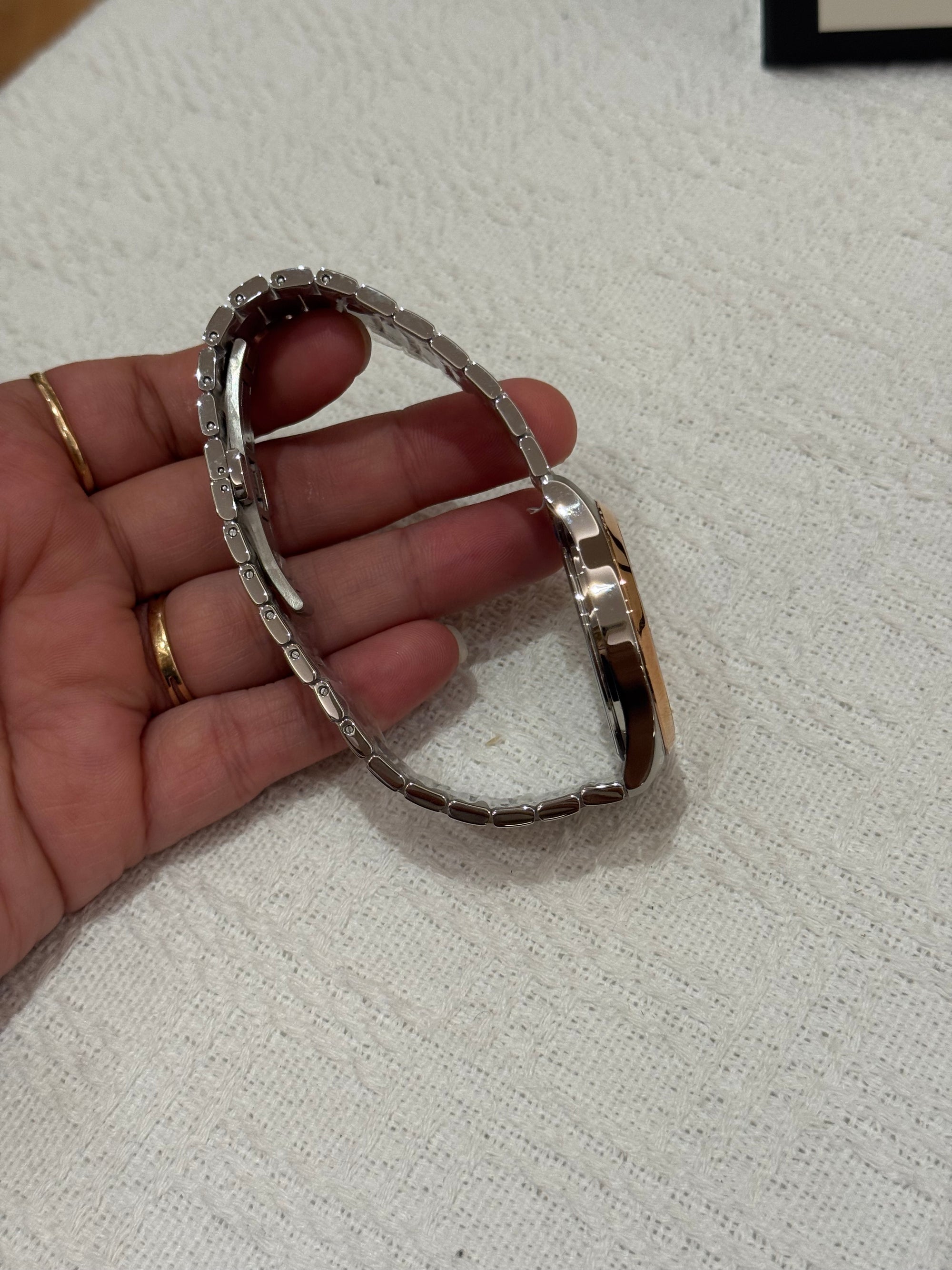 Gucci Watch Two Tone Round
