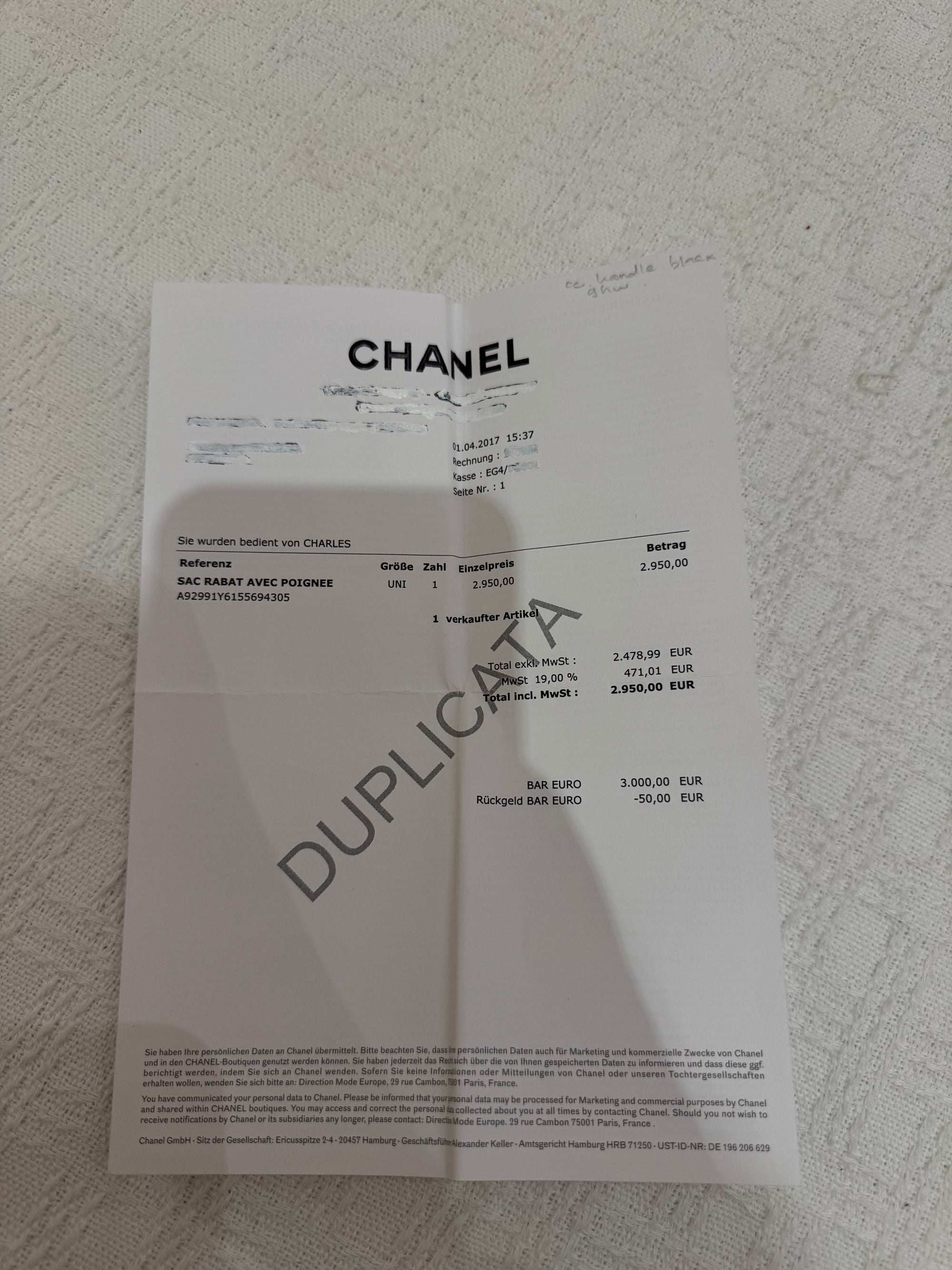 Chanel Coco Medium Top Handle