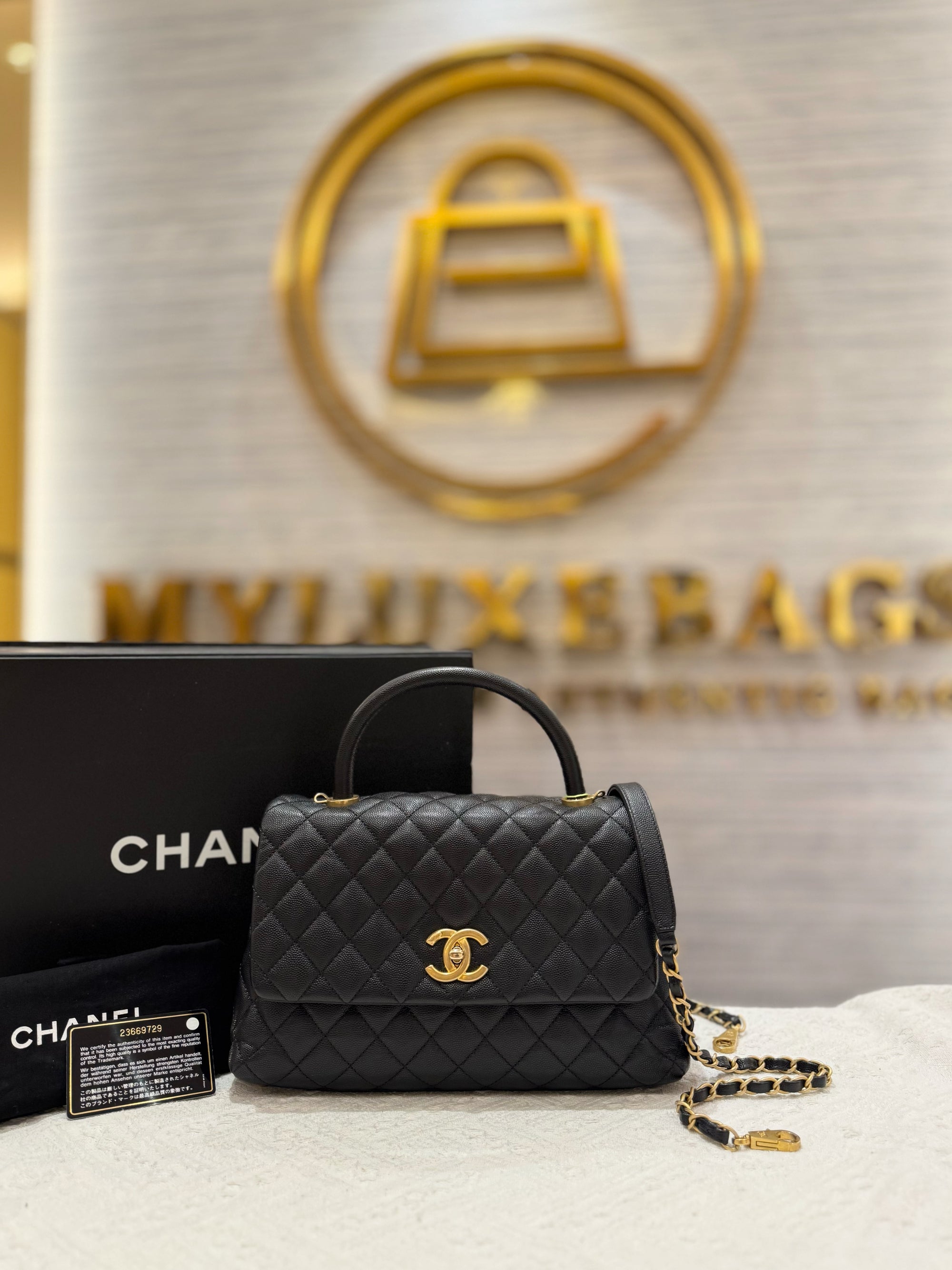 Chanel Coco Medium Top Handle