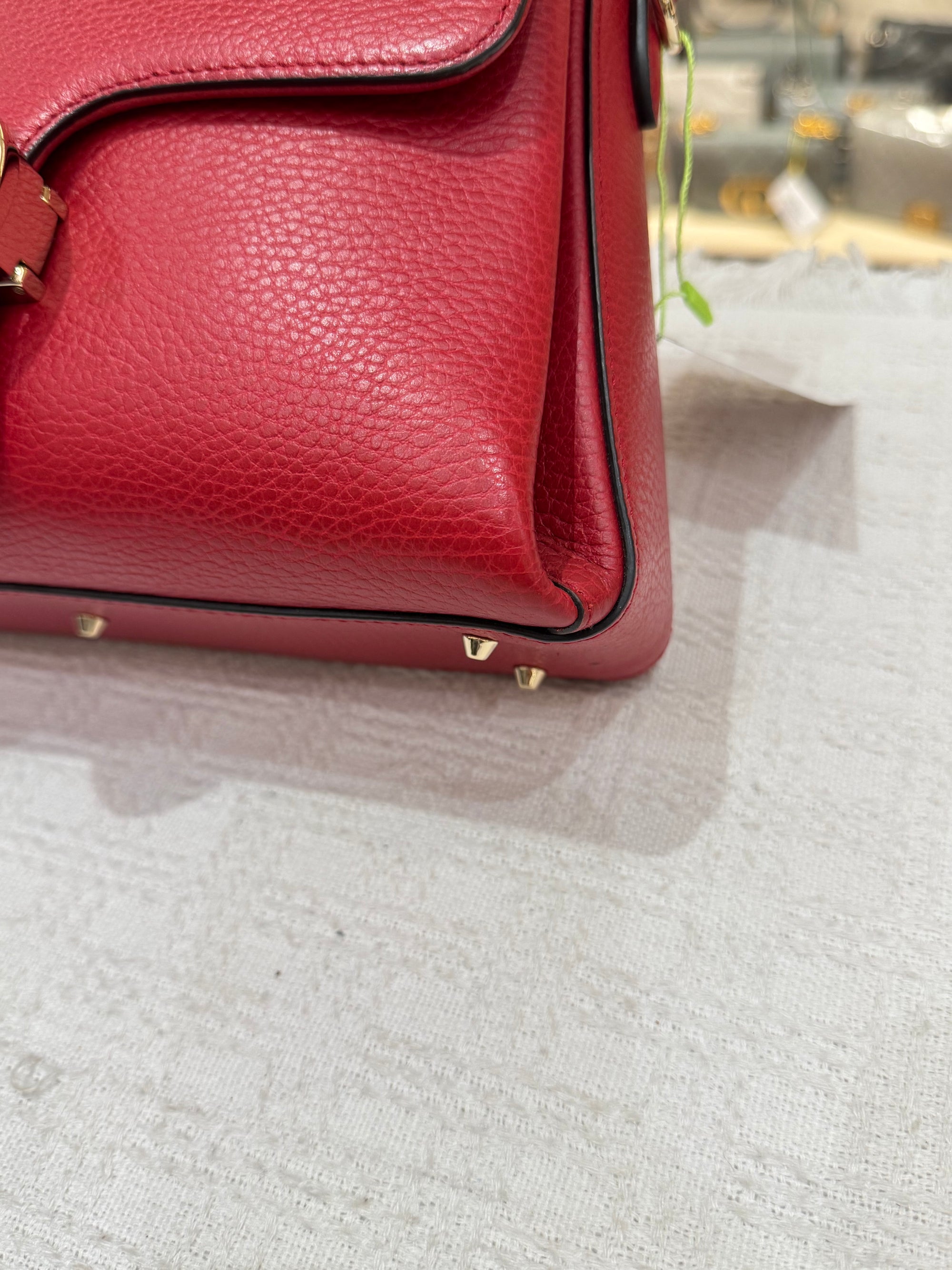Gucci Interlock Top Handle Red