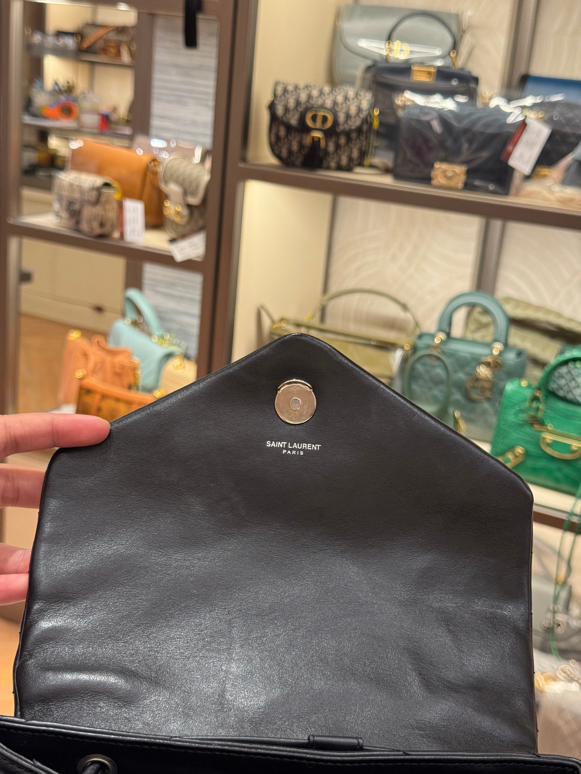 Saint Laurent LouLou Backpack Black