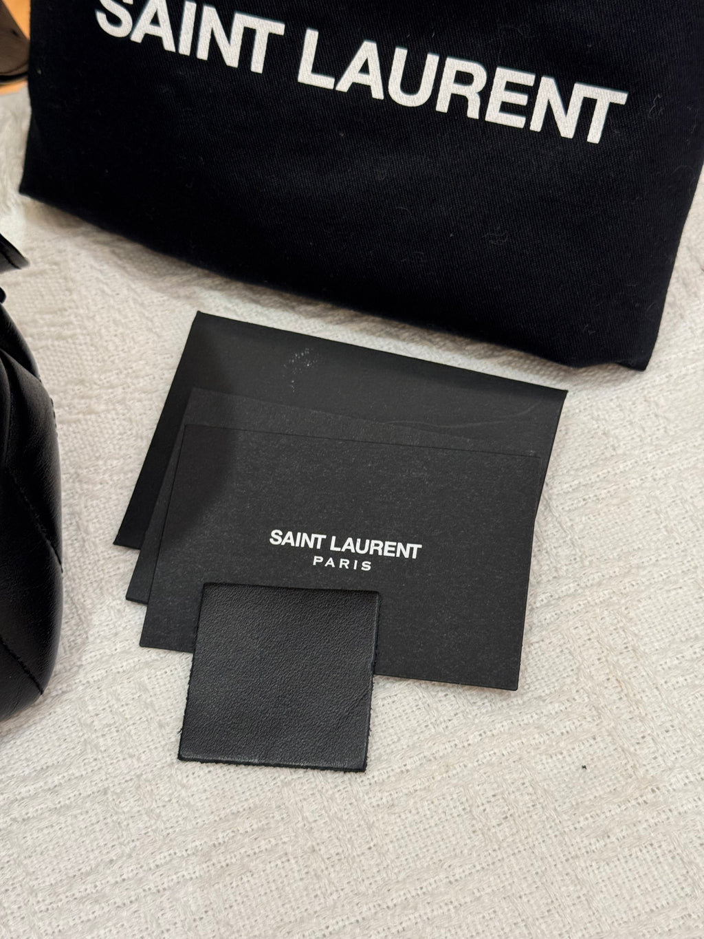 Saint Laurent LouLou Backpack Black