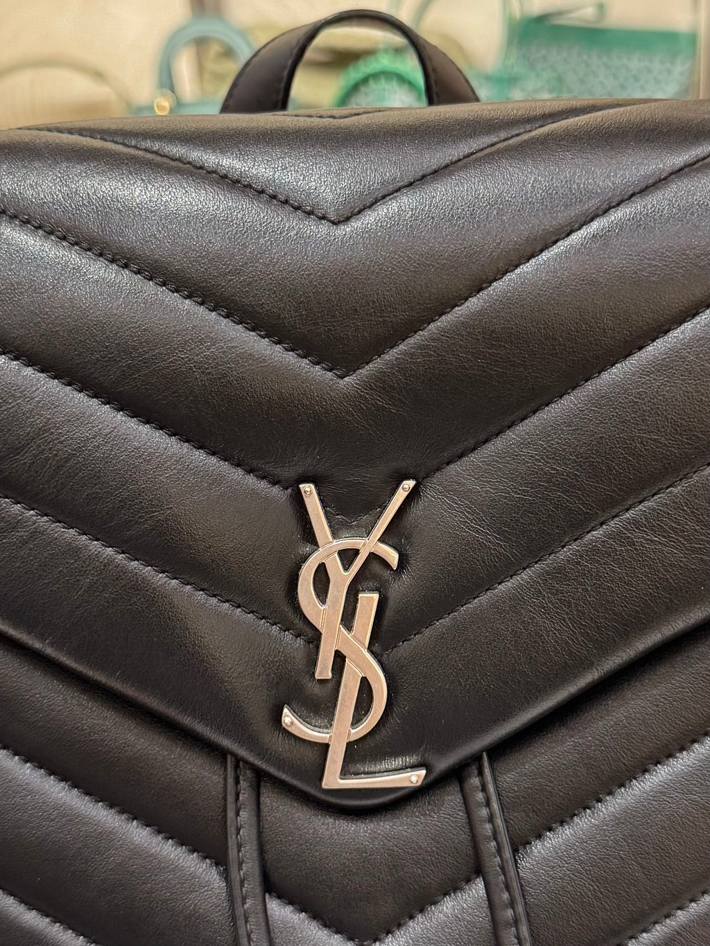 Saint Laurent LouLou Backpack Black
