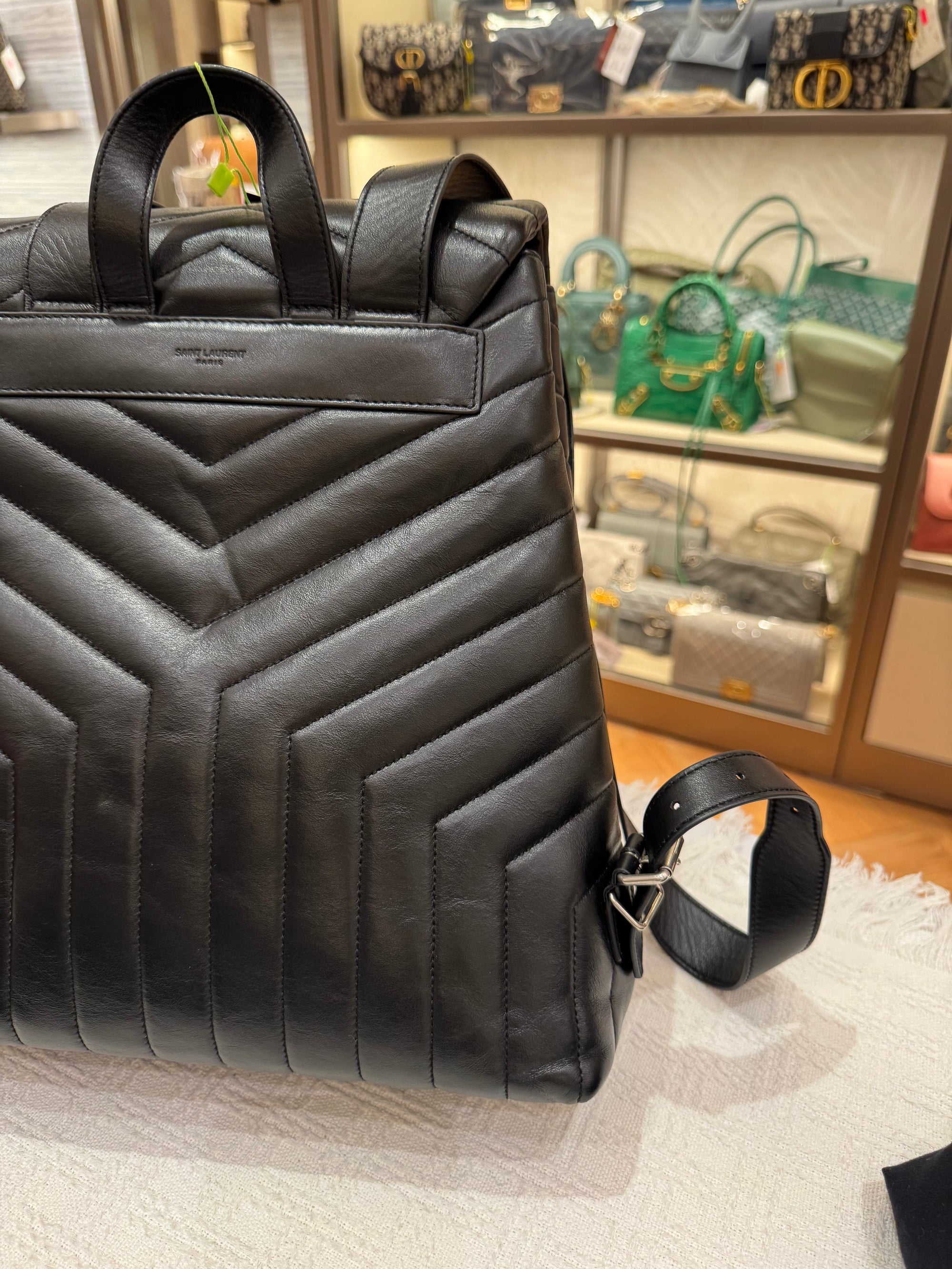 Saint Laurent LouLou Backpack Black