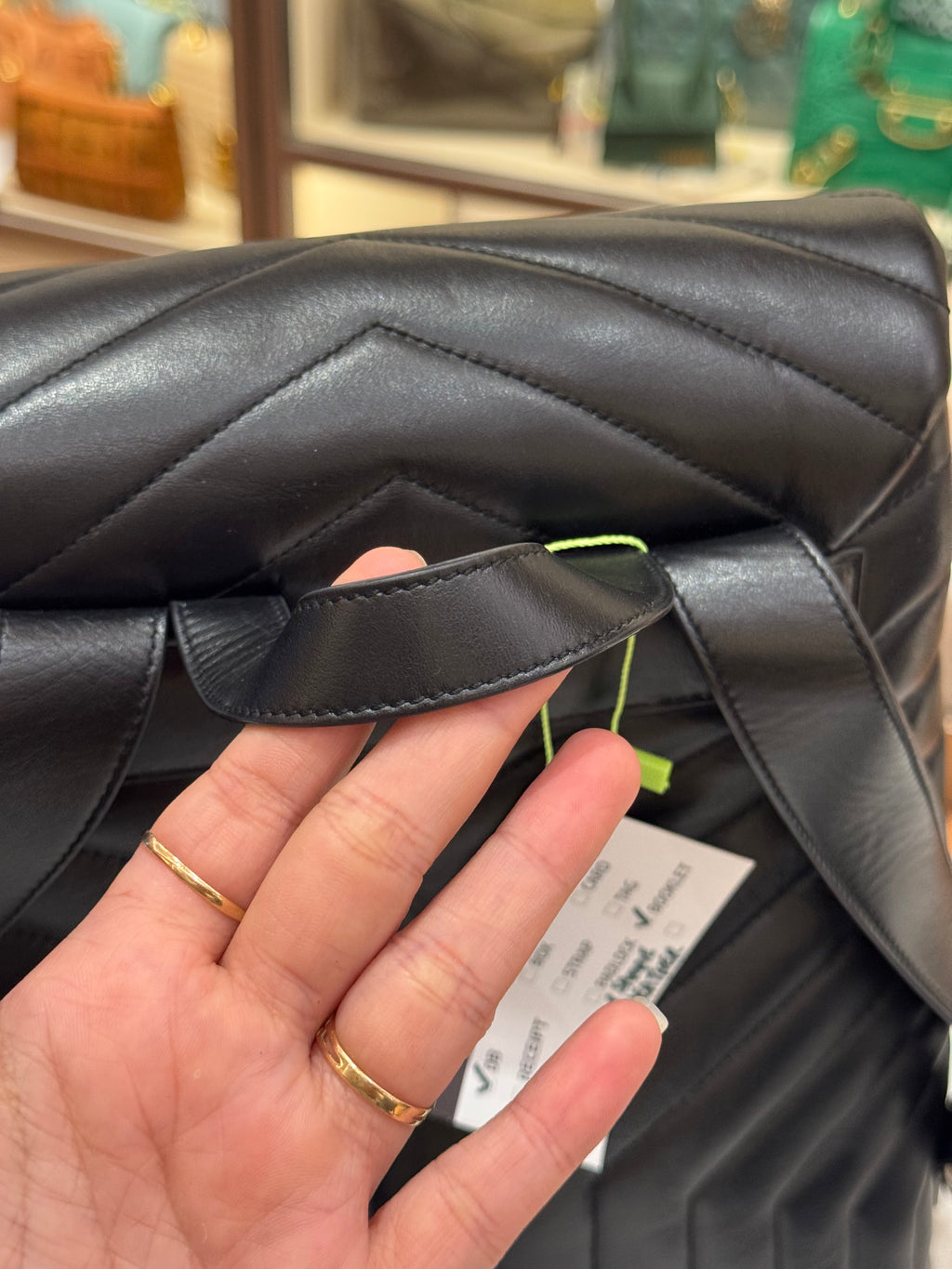 Saint Laurent LouLou Backpack Black
