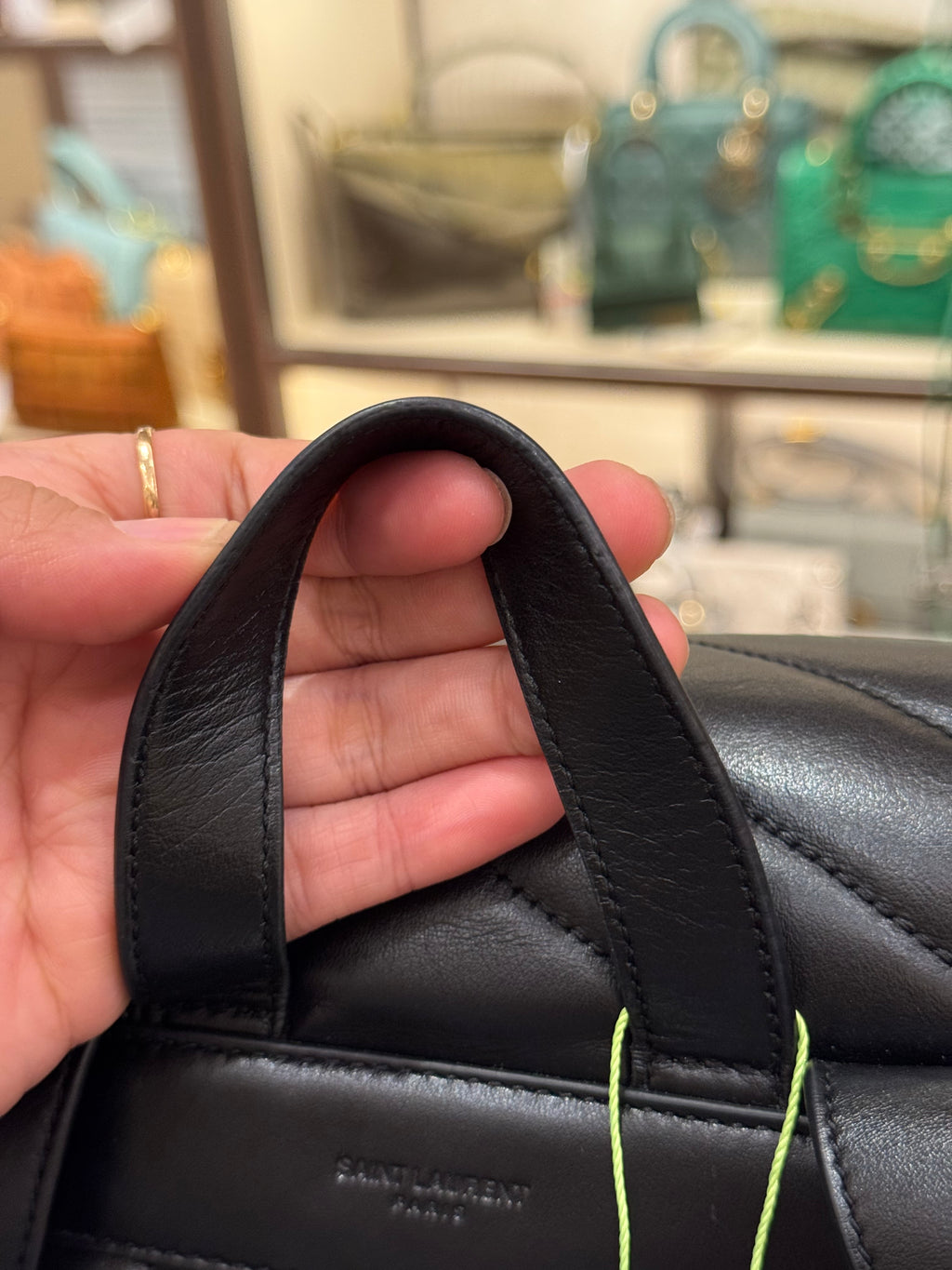 Saint Laurent LouLou Backpack Black