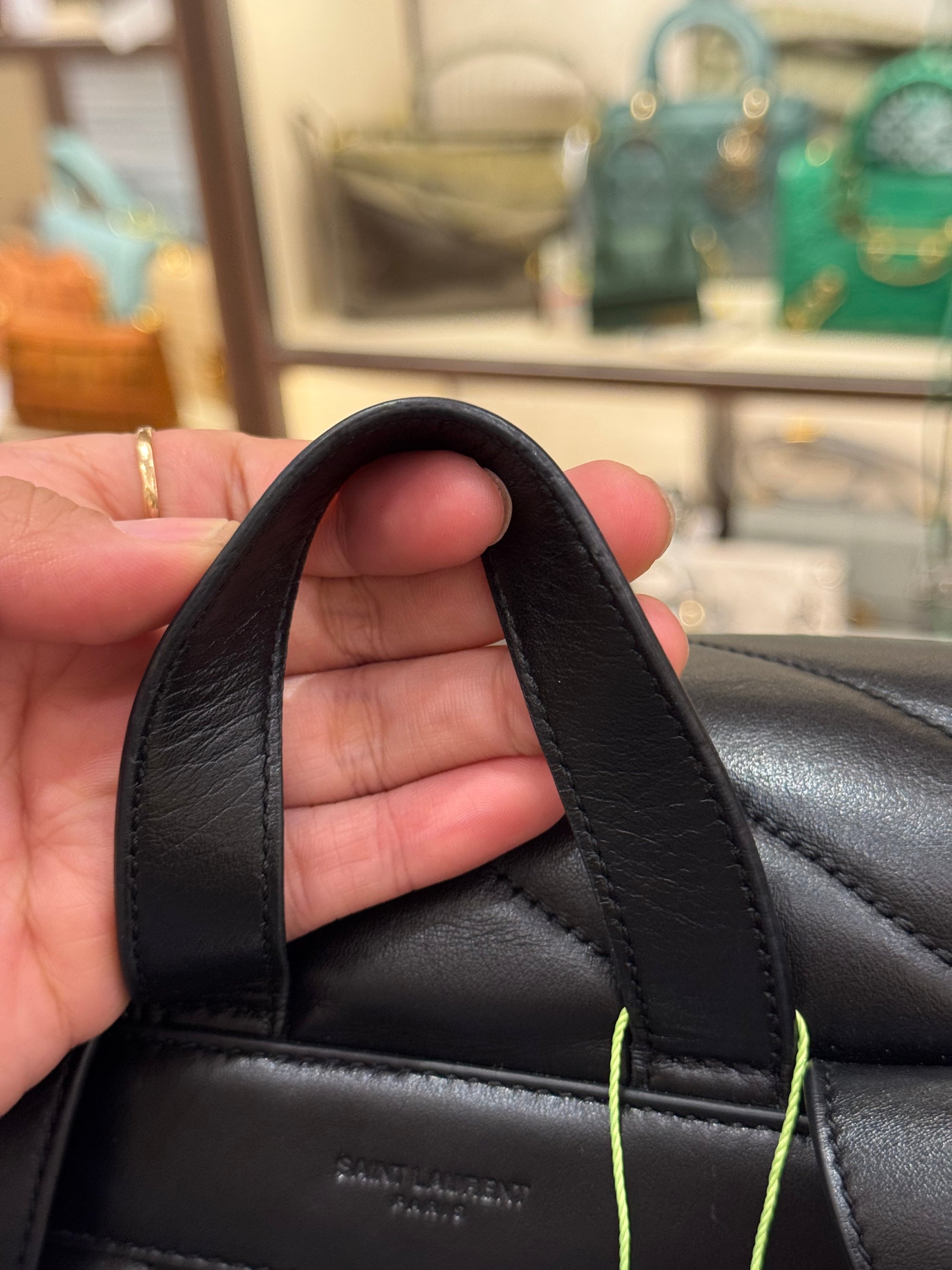 Saint Laurent LouLou Backpack Black