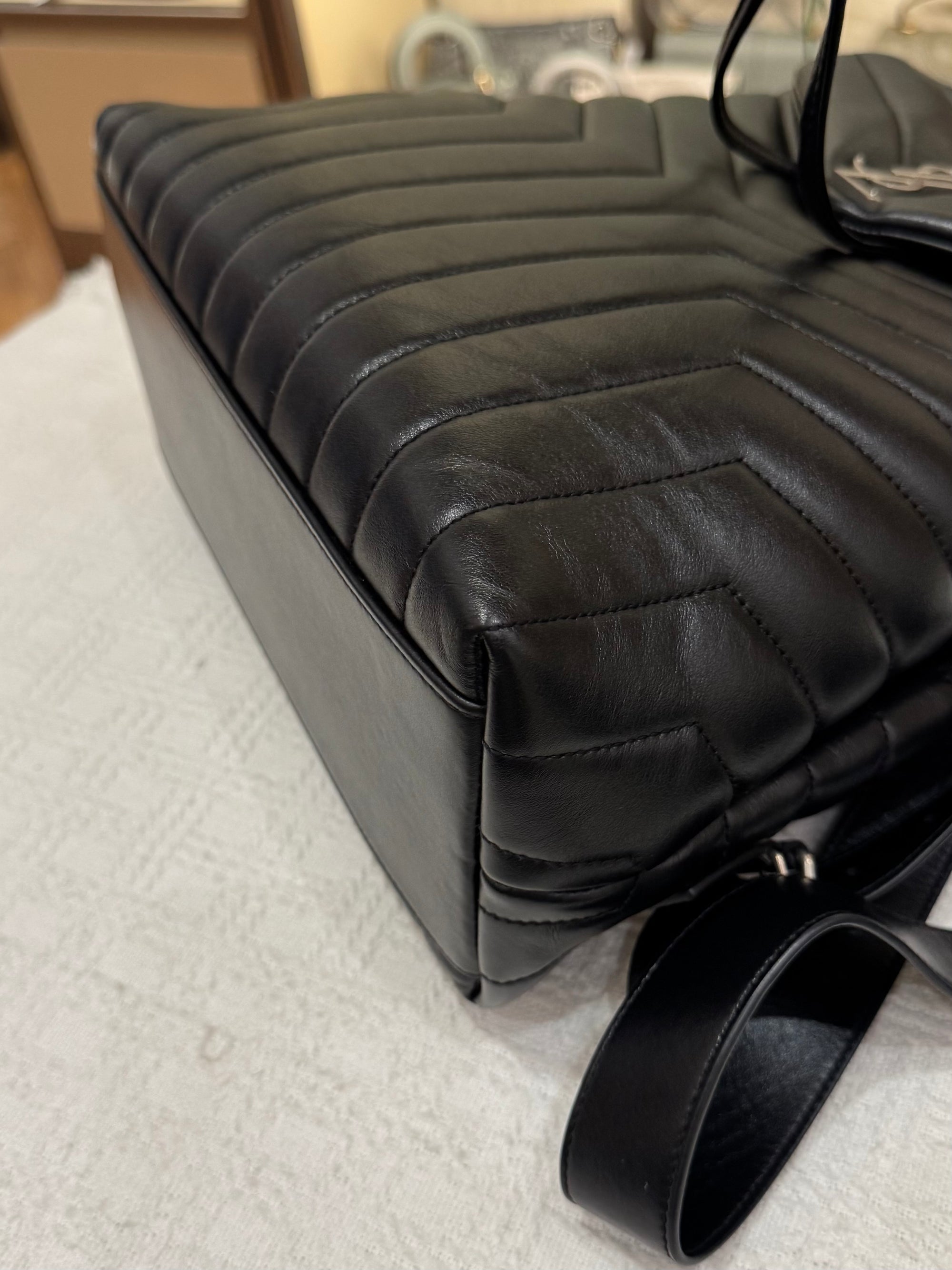 Saint Laurent LouLou Backpack Black