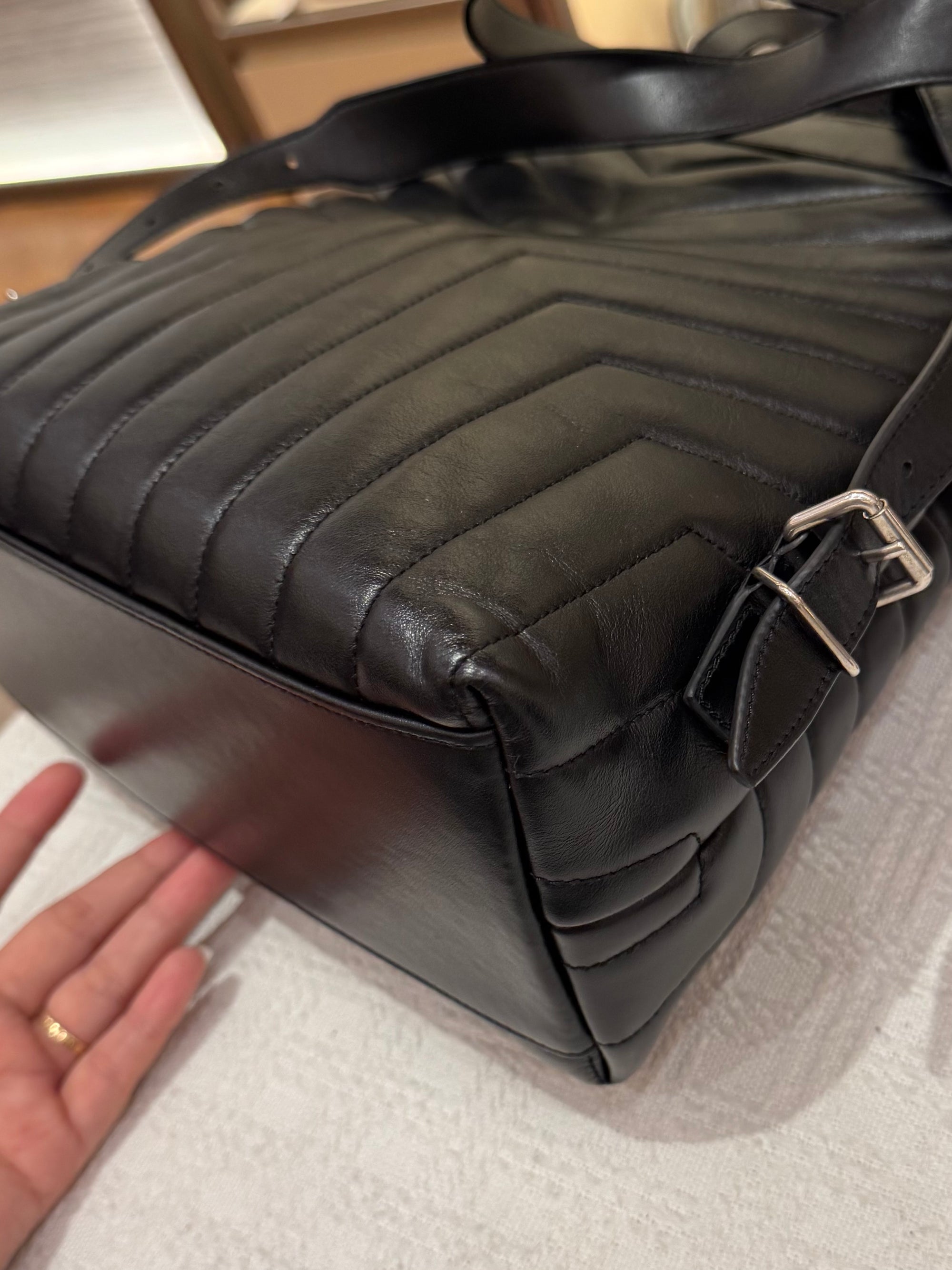 Saint Laurent LouLou Backpack Black