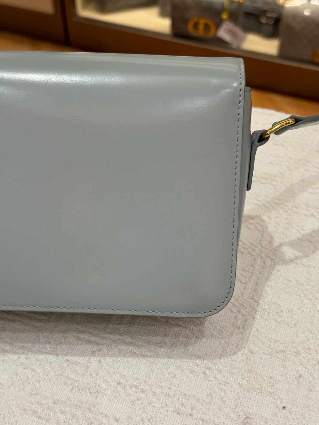 Celine Teen Triomphe Ice Blue