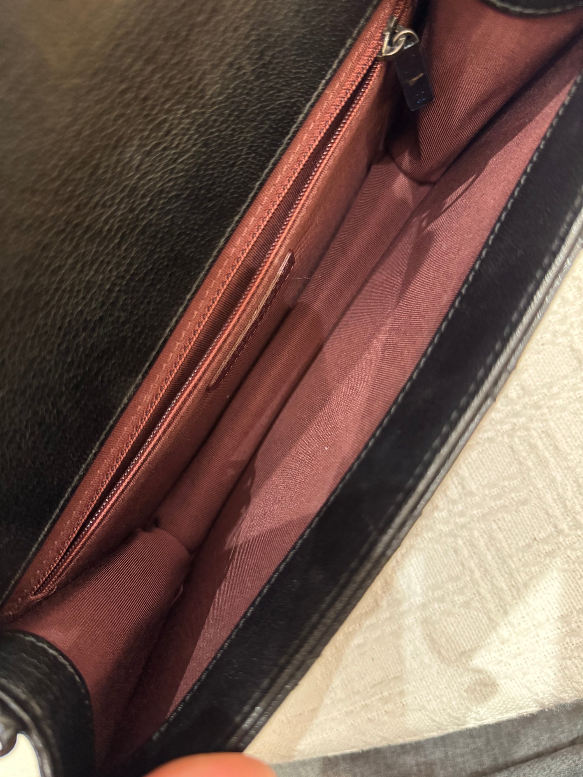 Chanel University Top Handle Black