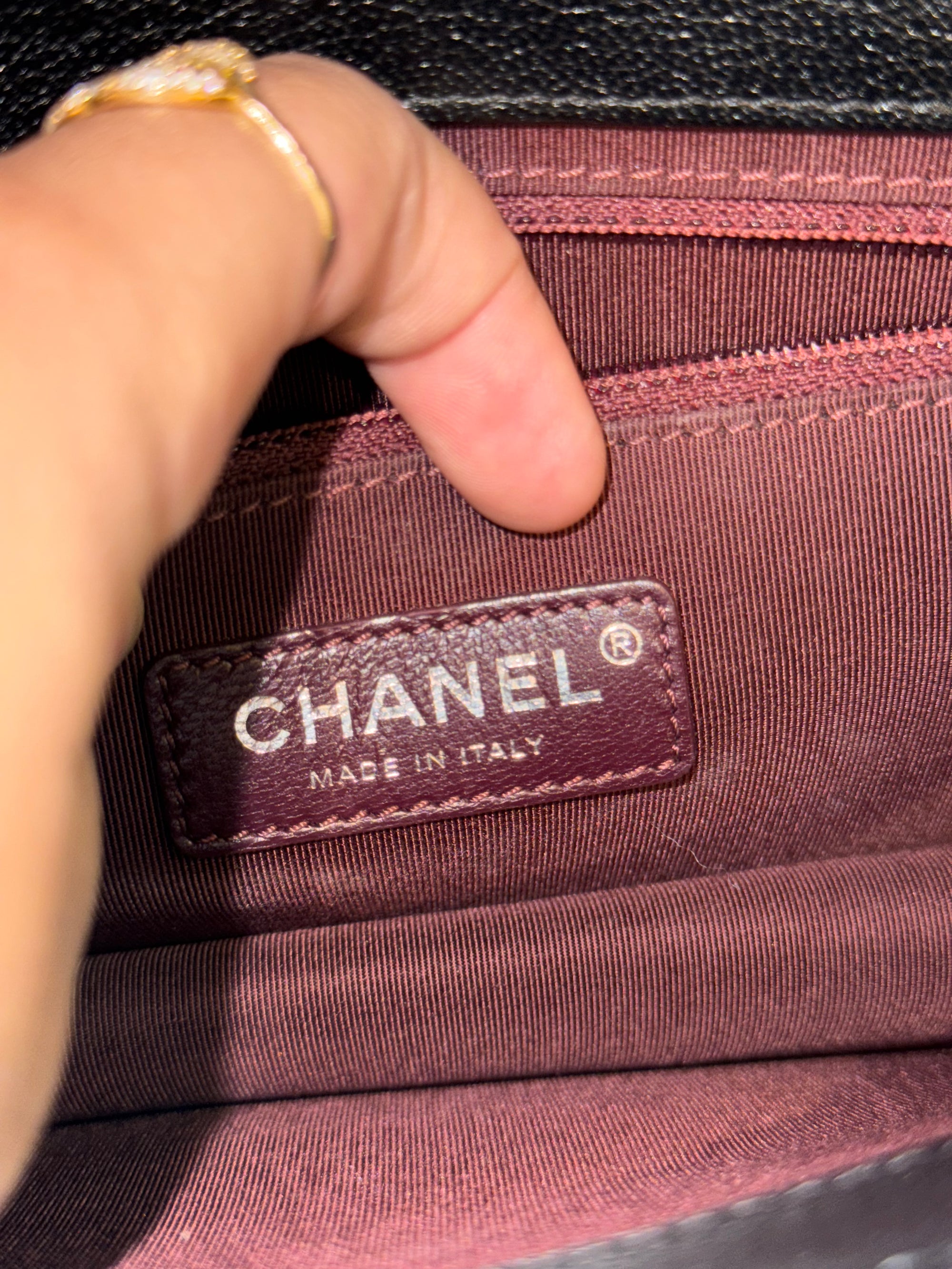 Chanel University Top Handle Black