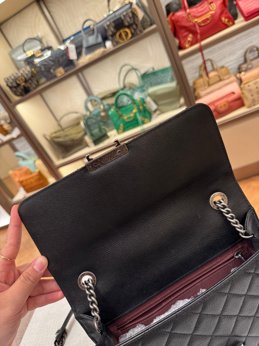 Chanel University Top Handle Black