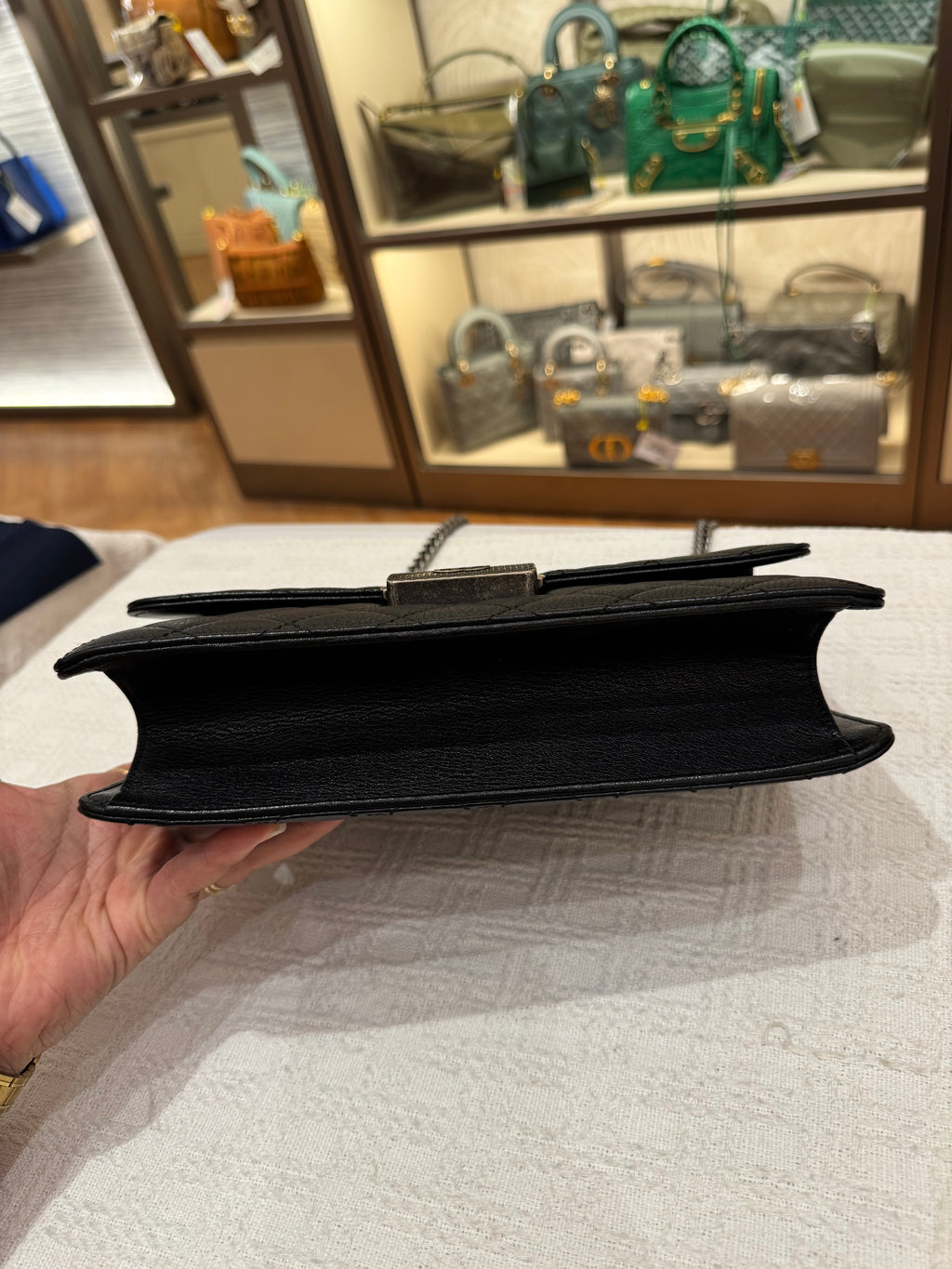 Chanel University Top Handle Black
