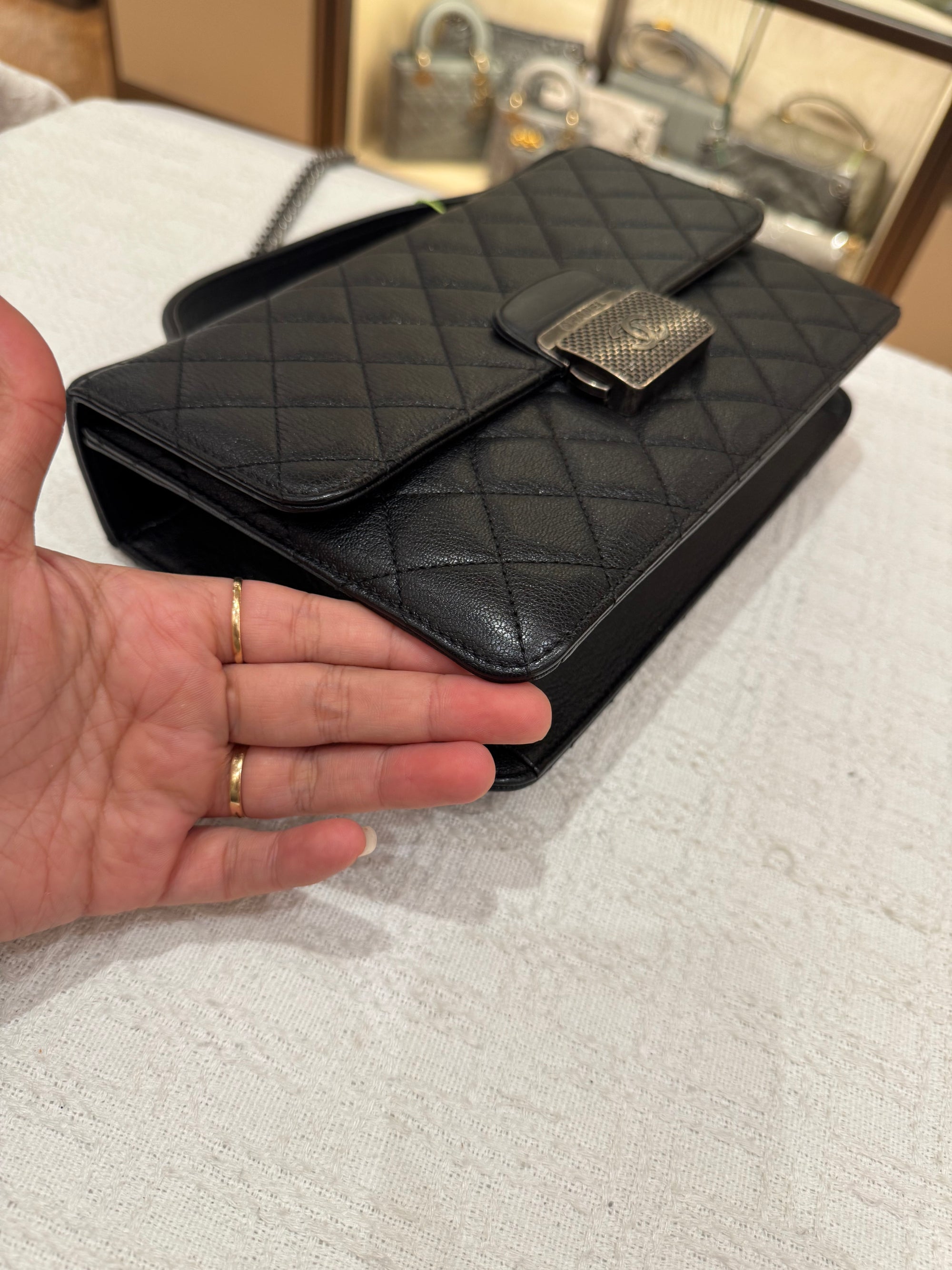Chanel University Top Handle Black